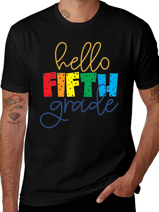 Hello Fifth Grade Teacher T-Shirt