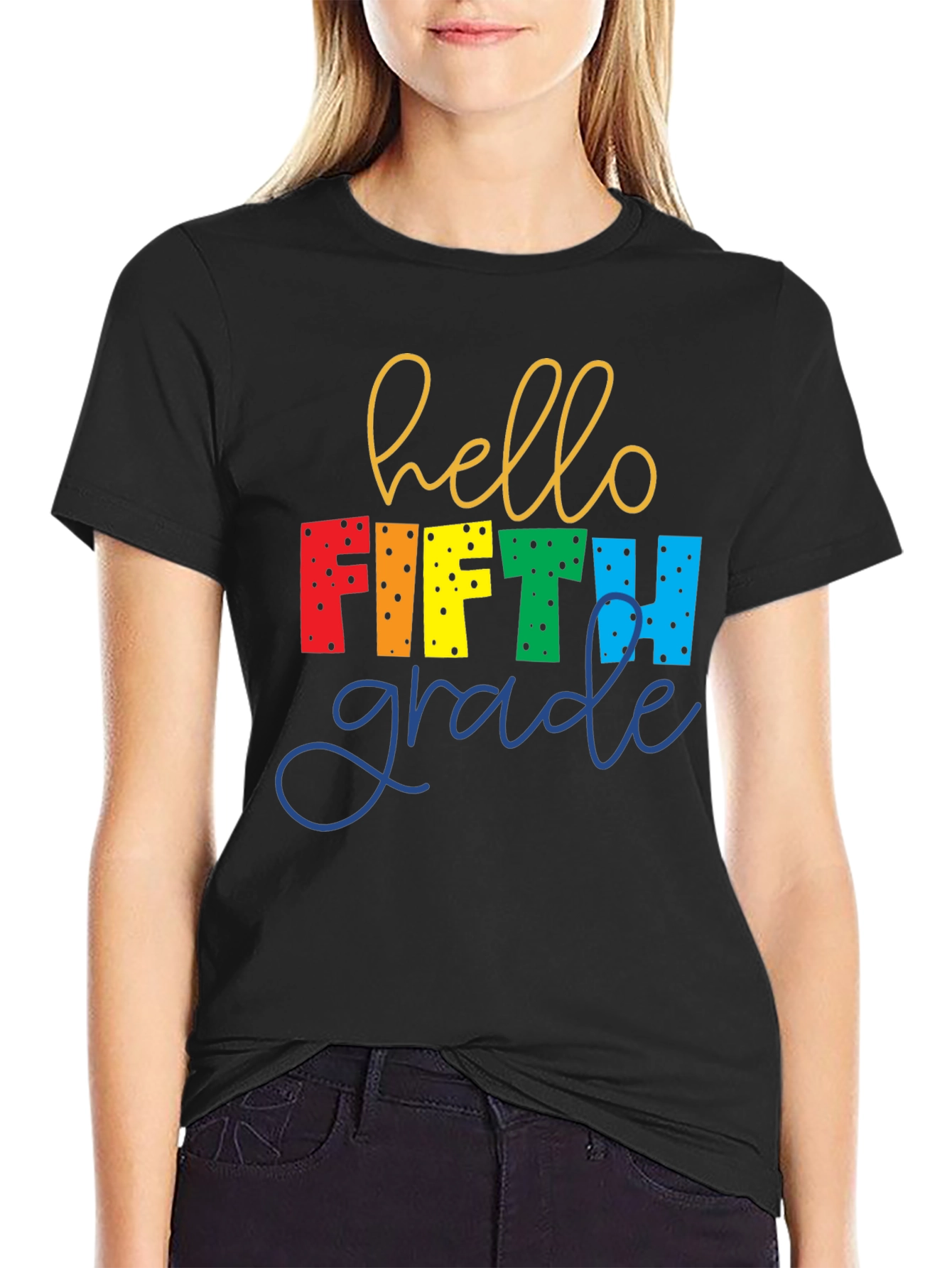 Hello Fifth Grade Teacher T-Shirt