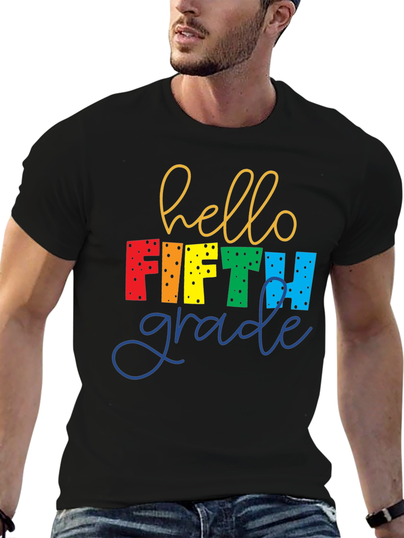 Hello Fifth Grade Teacher T-Shirt