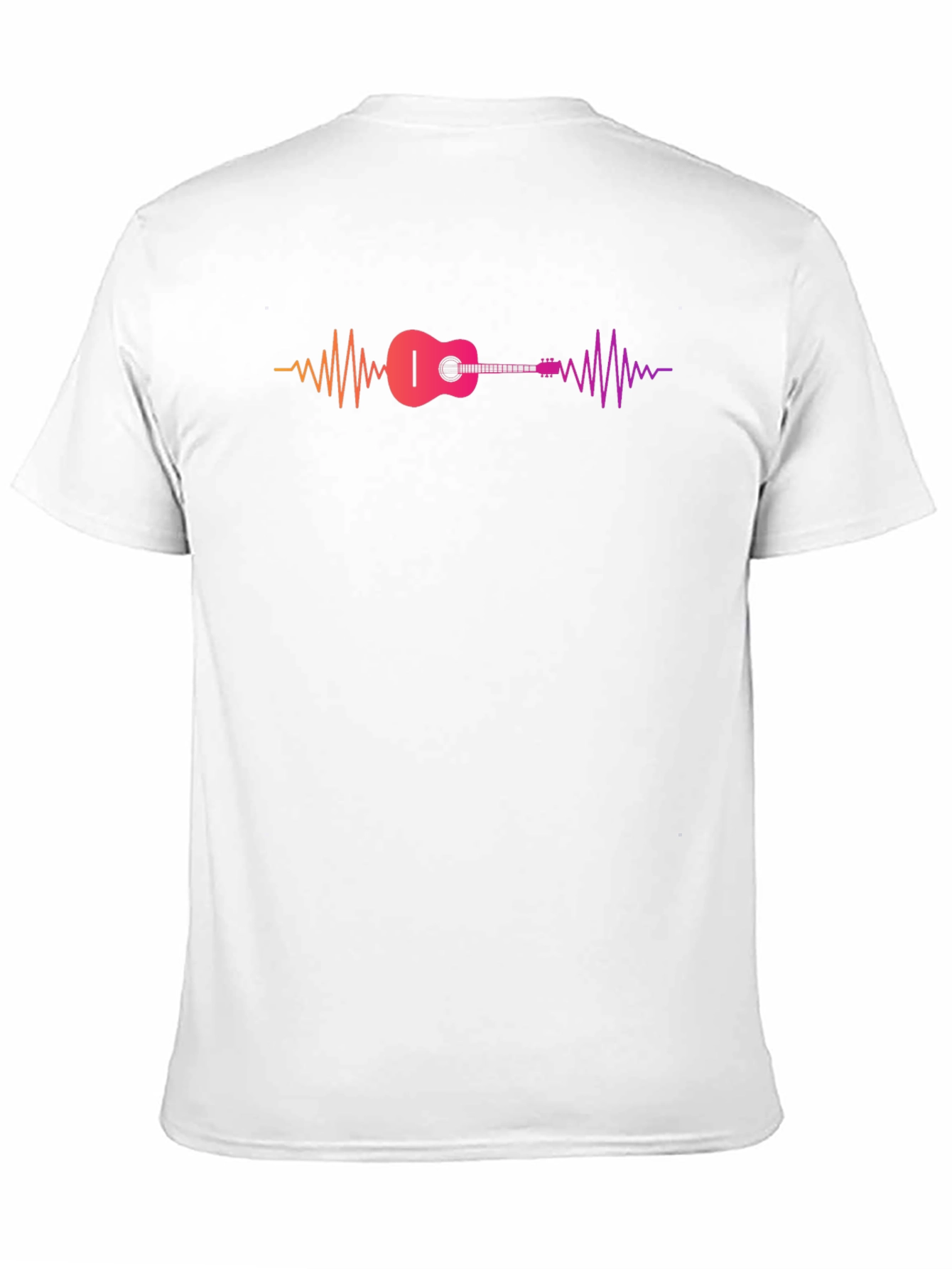 Guitar Frequency T-Shirt - Musical Wave Design