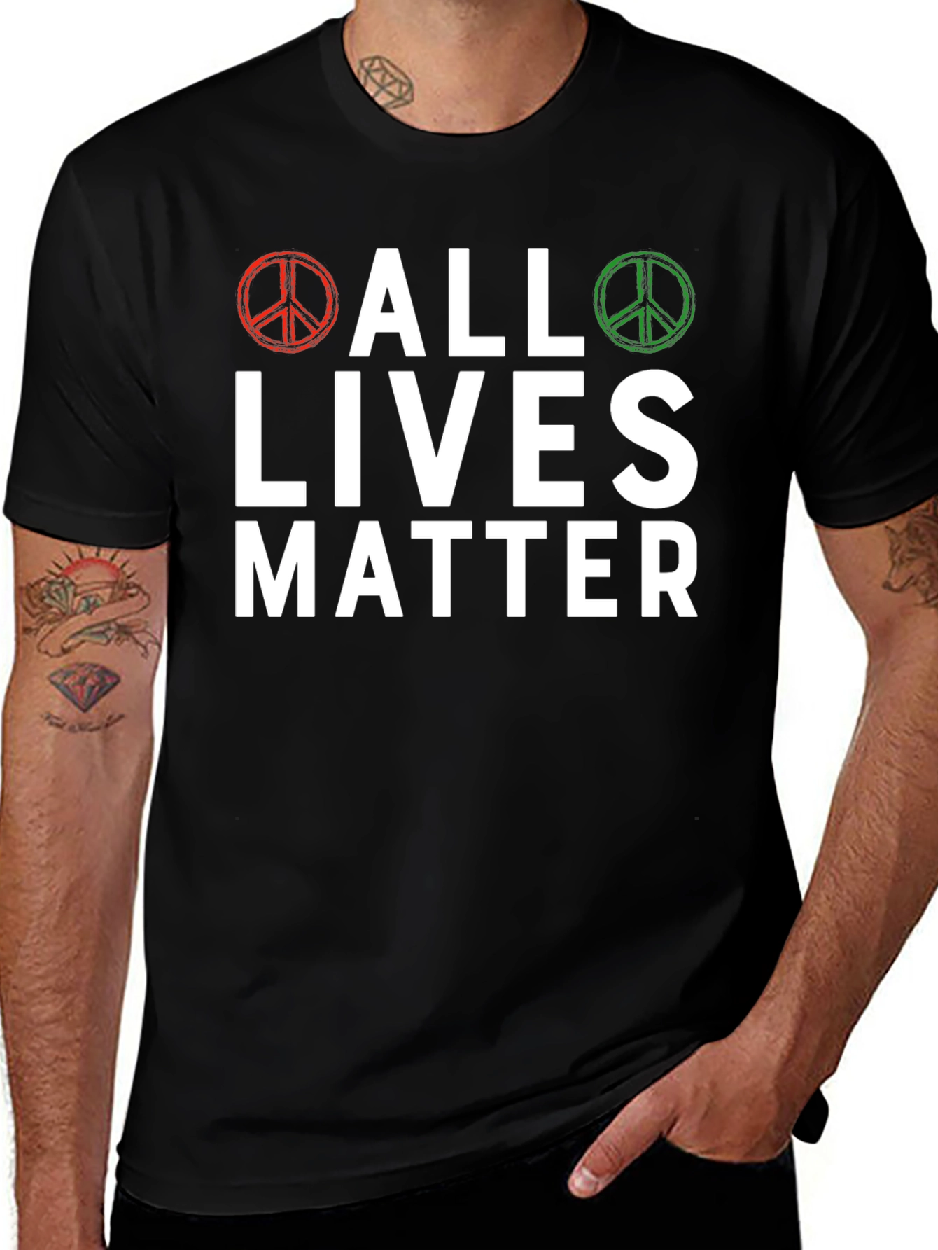 All Lives Matter Graphic Tee