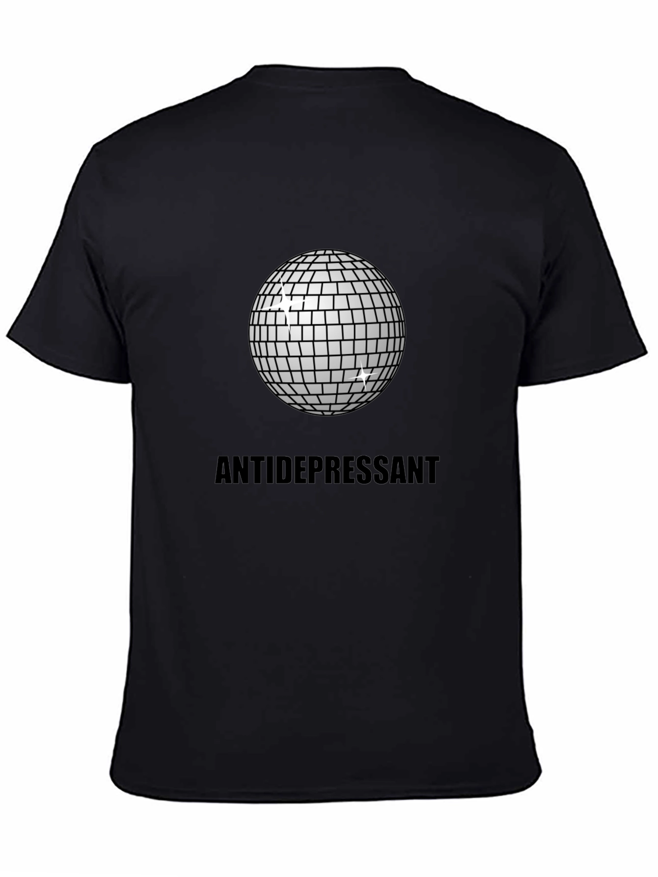 Antidepressant Disco Ball Graphic Tee