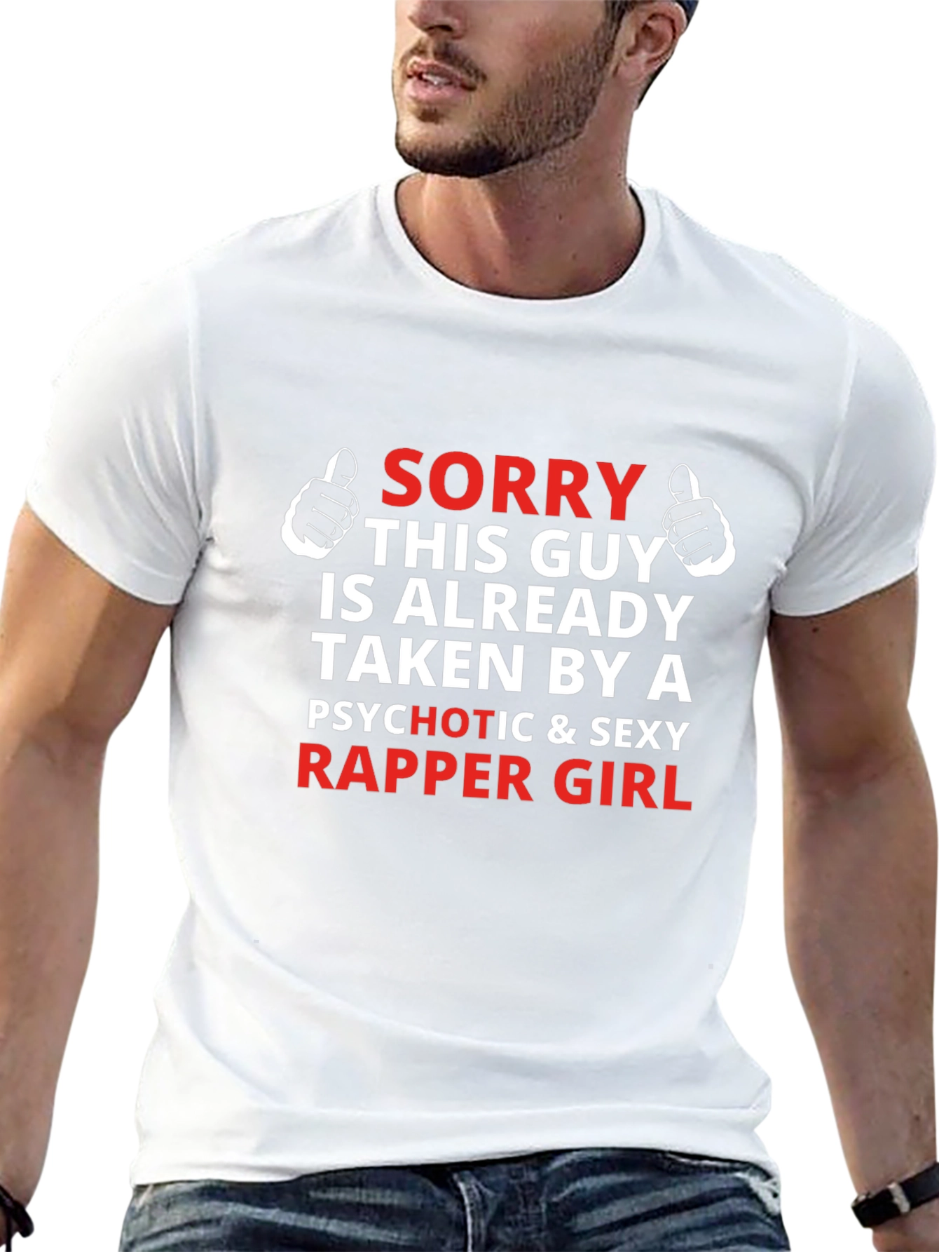 Taken By A Rapper Girl Novelty T-Shirt