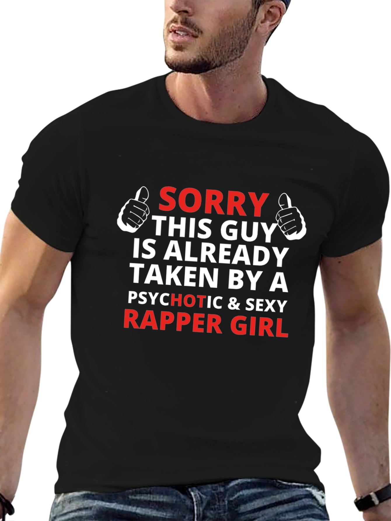 Taken By A Rapper Girl Novelty T-Shirt