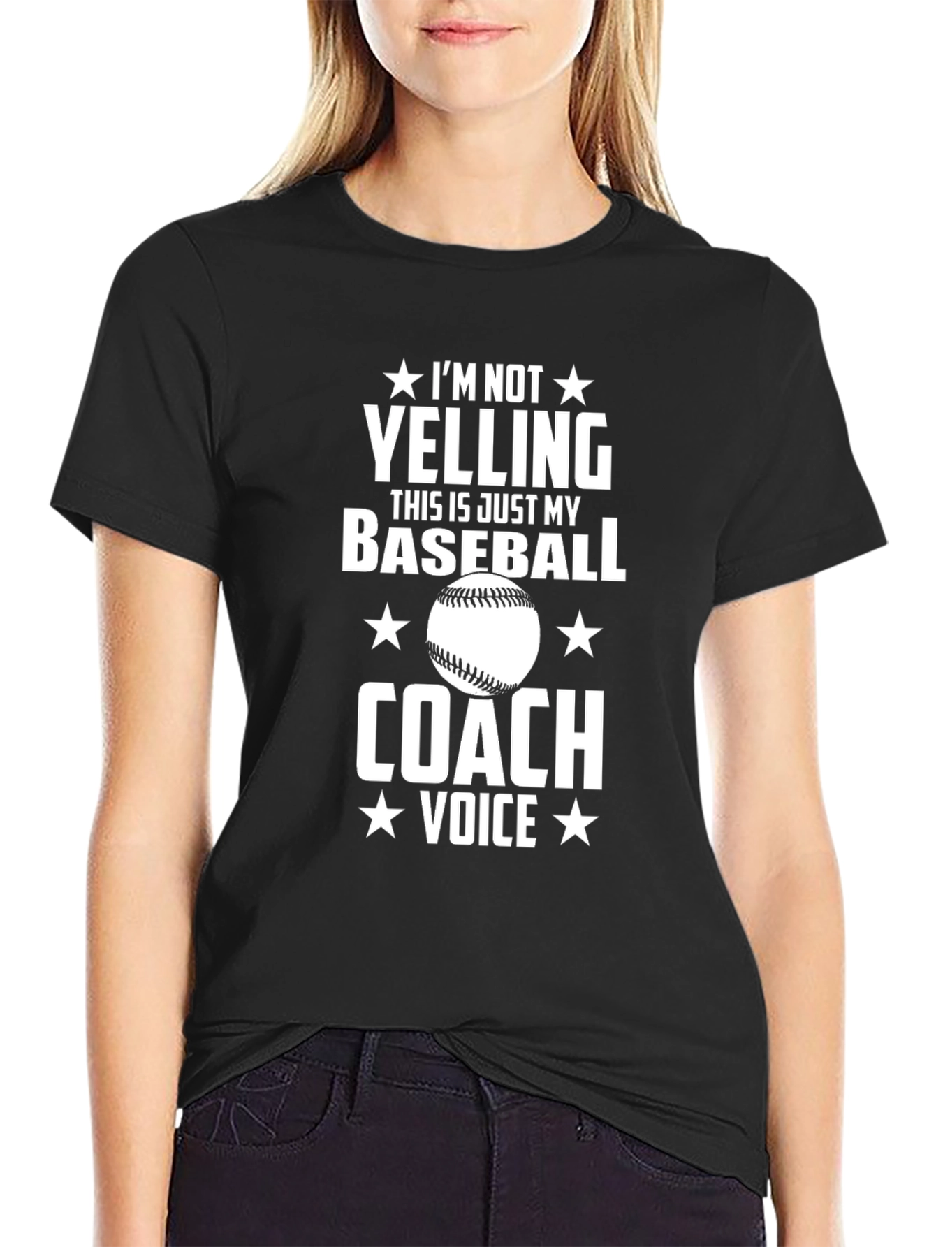 Baseball Coach Voice Graphic Tee