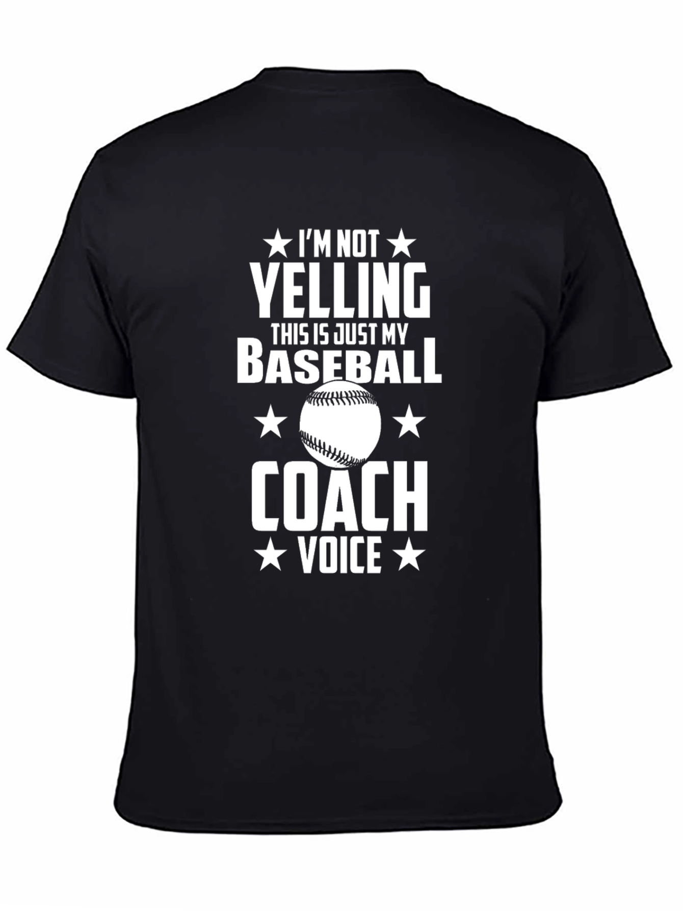 Baseball Coach Voice Graphic Tee