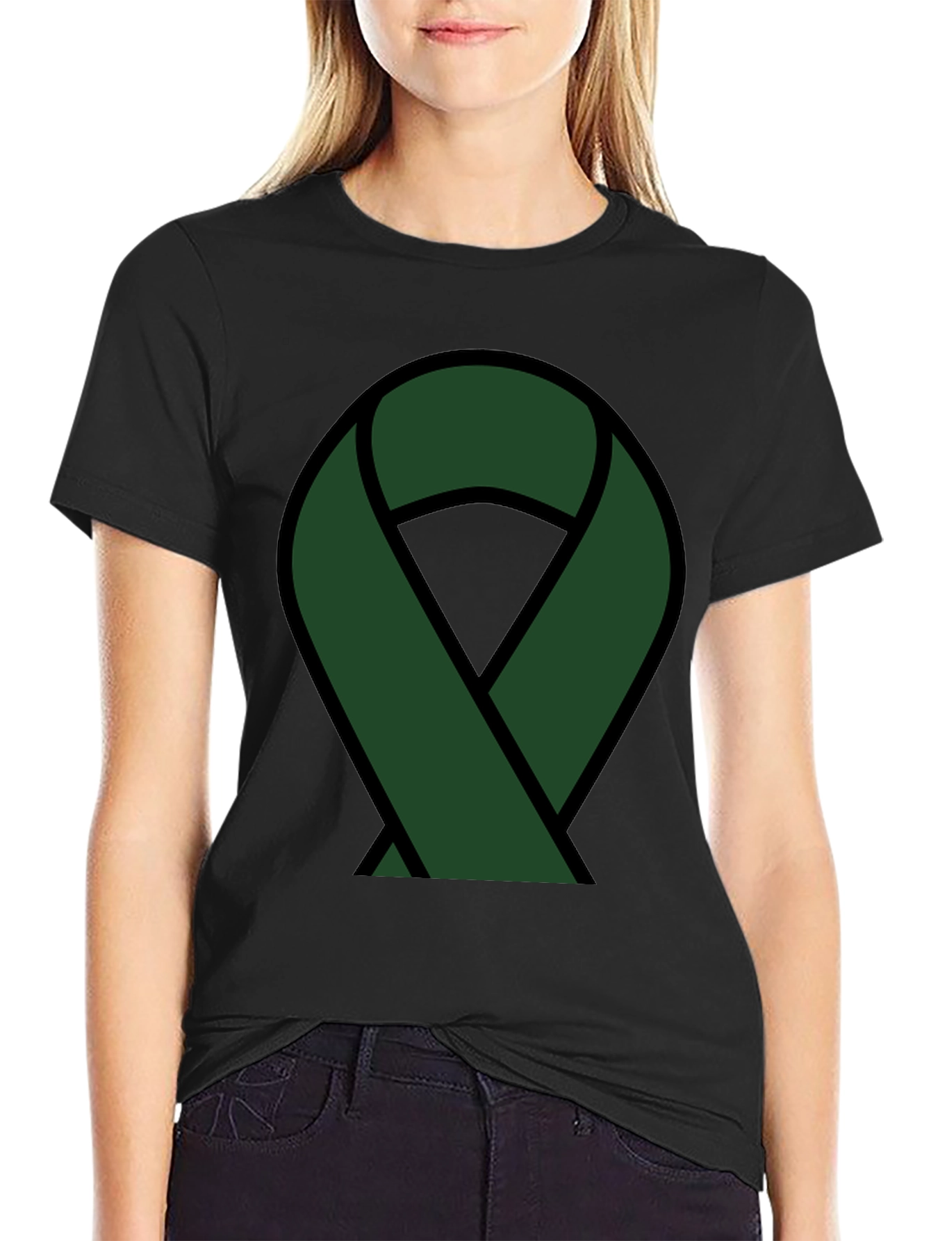 Green Ribbon Awareness T-Shirt