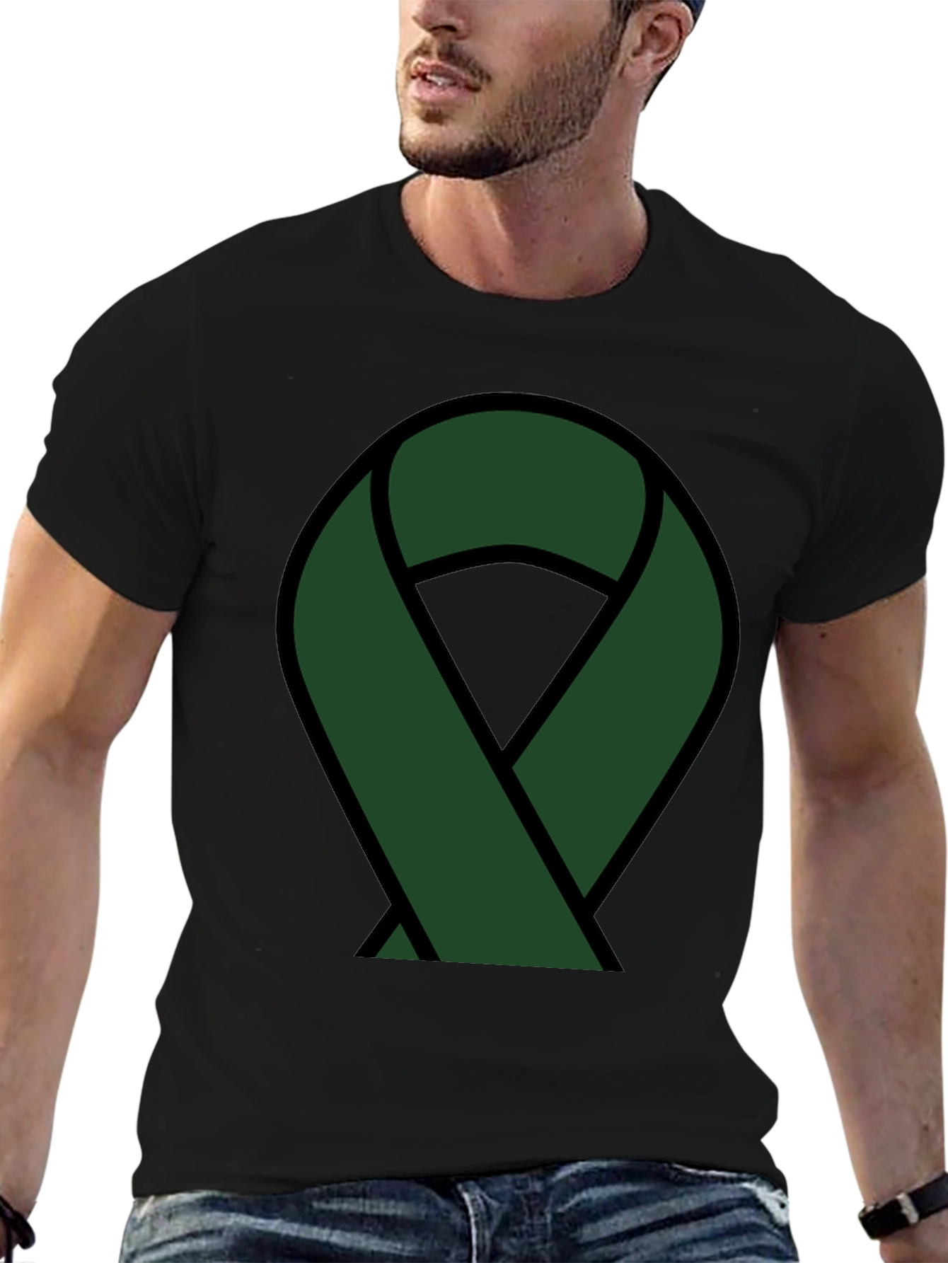 Green Ribbon Awareness T-Shirt