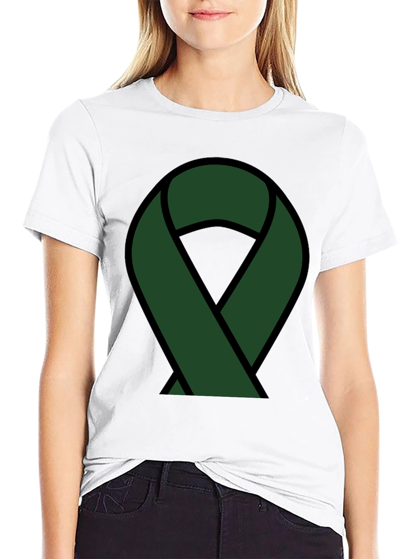 Green Ribbon Awareness T-Shirt