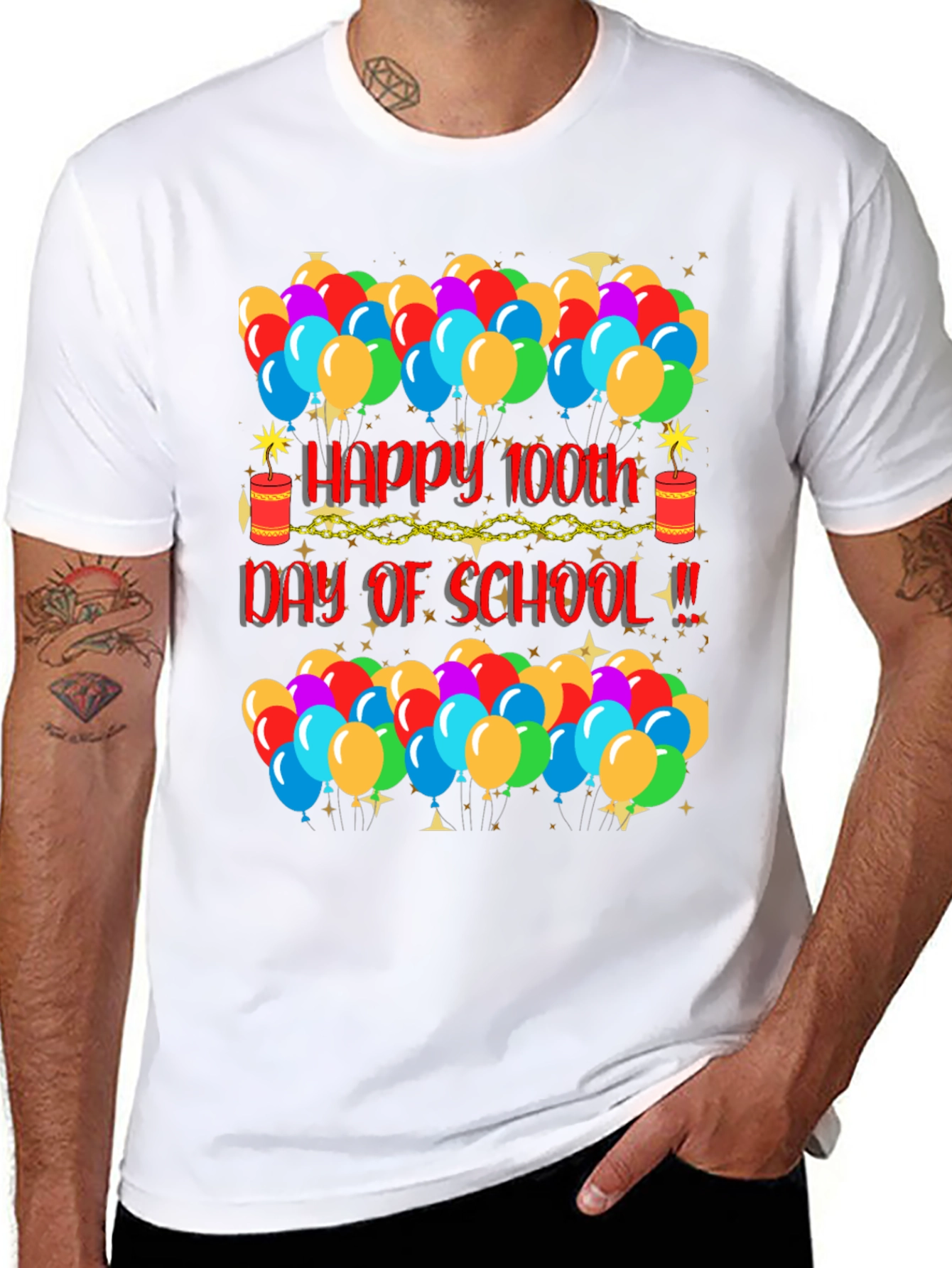 Happy 100th Day of School T-Shirt