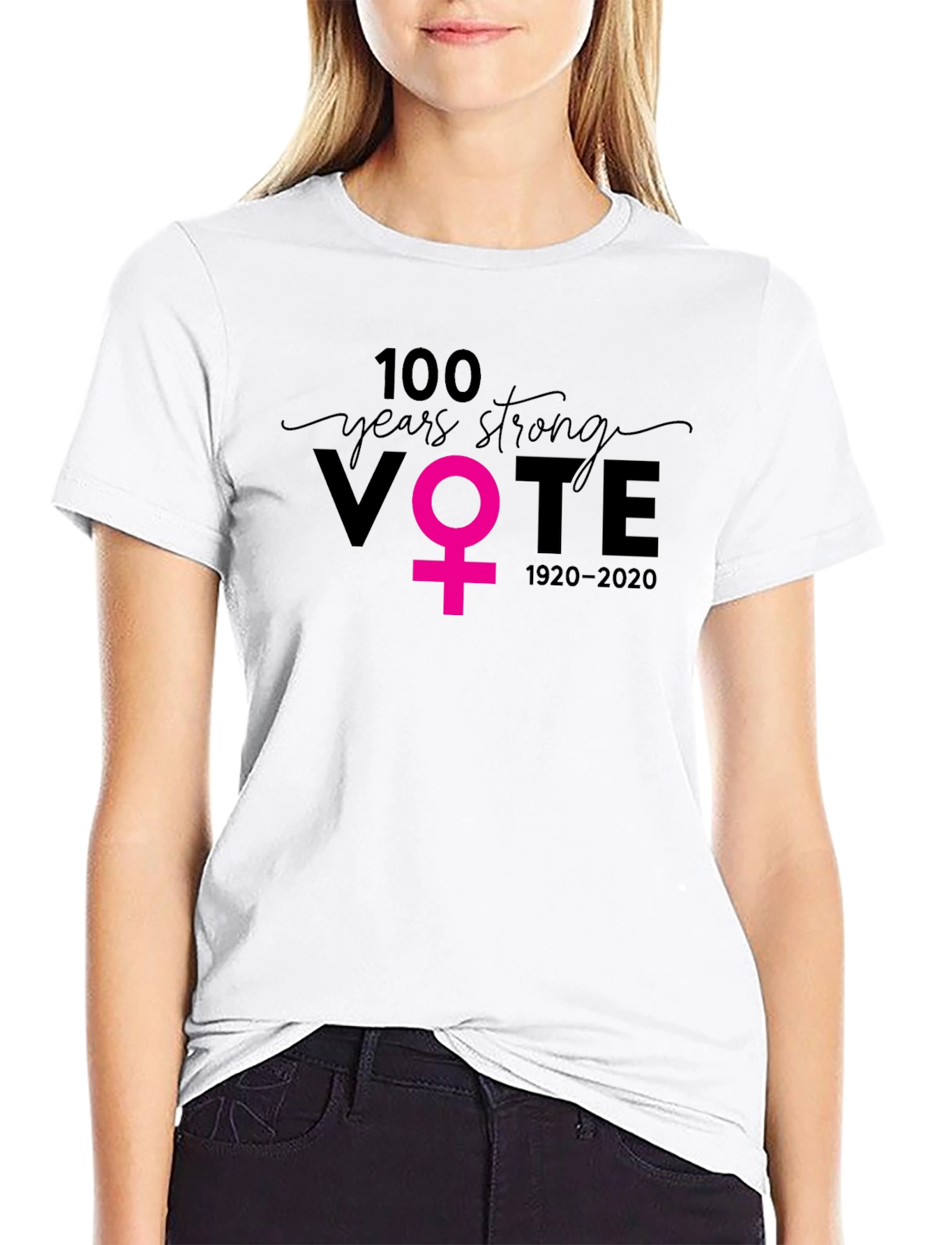100 Years Strong Womens Vote T-Shirt