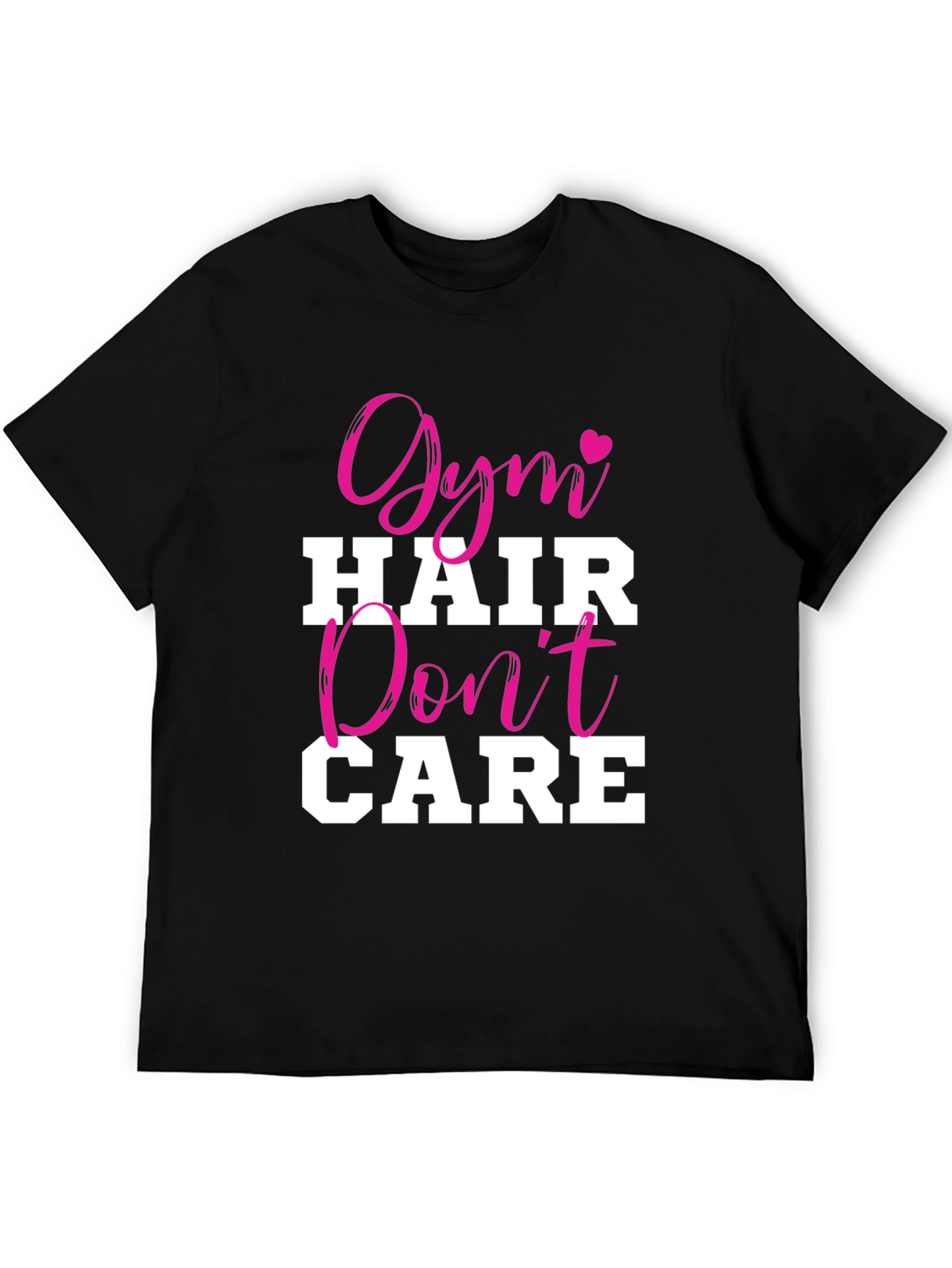 Gym Hair Dont Care Graphic Tee