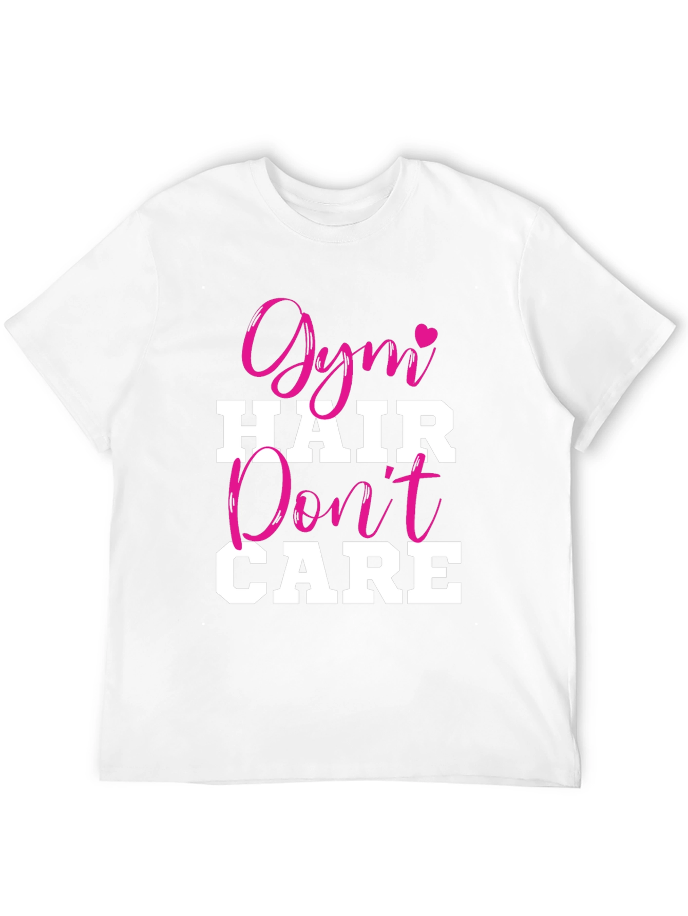 Gym Hair Dont Care Graphic Tee