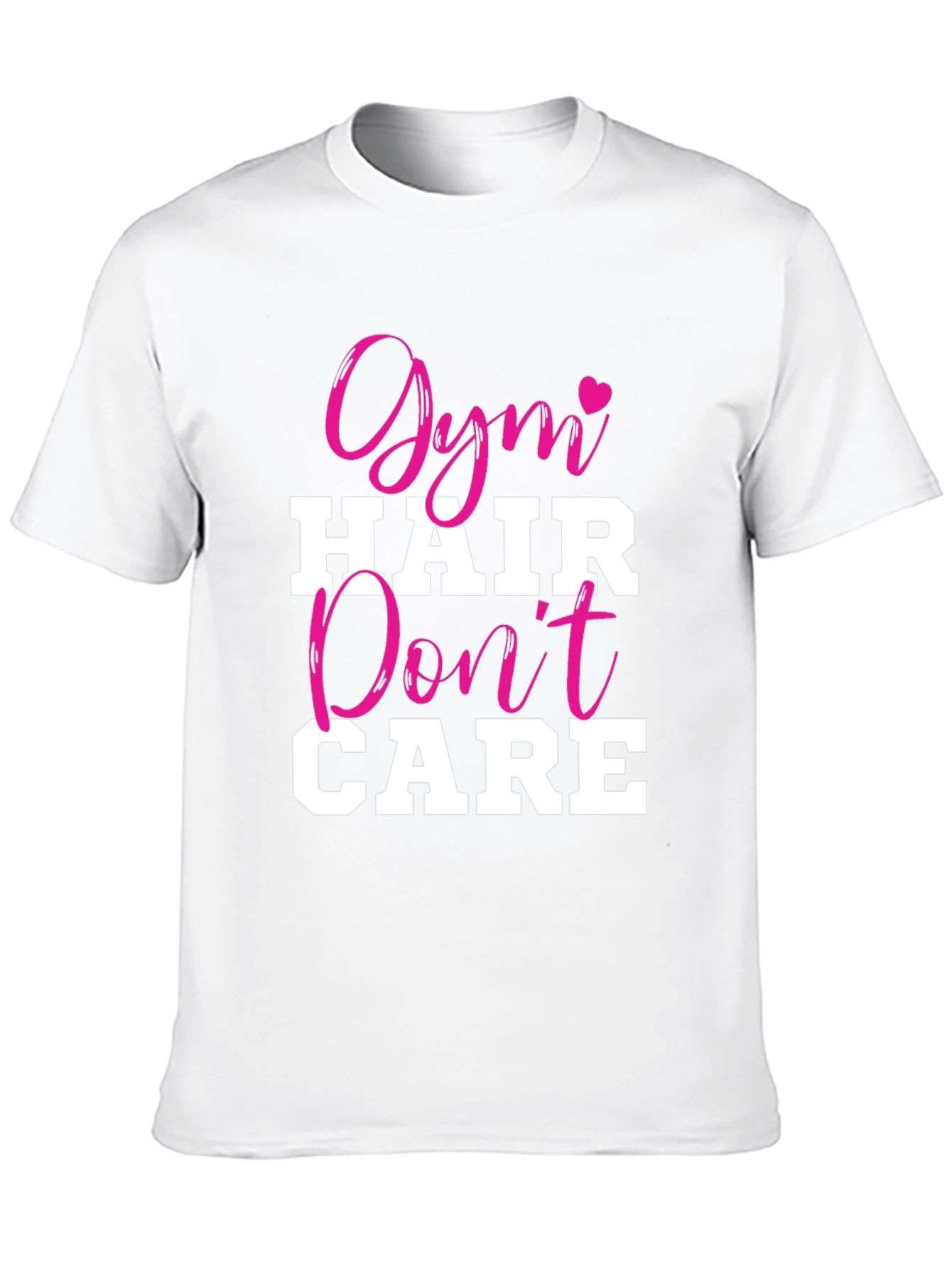 Gym Hair Dont Care Graphic Tee