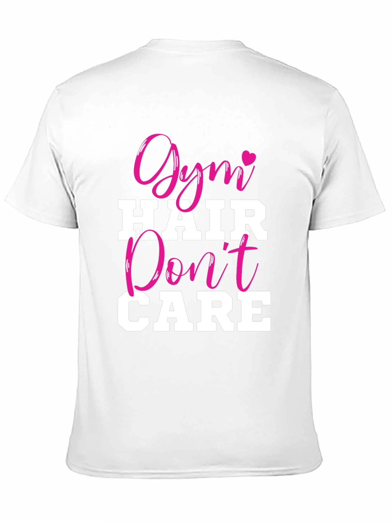 Gym Hair Dont Care Graphic Tee