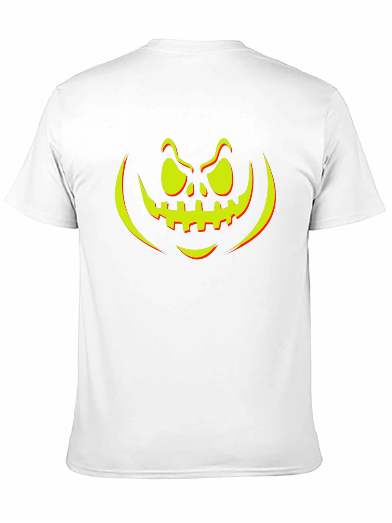 Halloween Pumpkin Face Graphic Tee