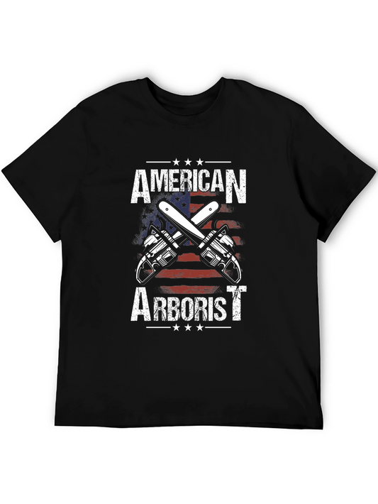 American Arborist Chainsaw Graphic T-Shirt