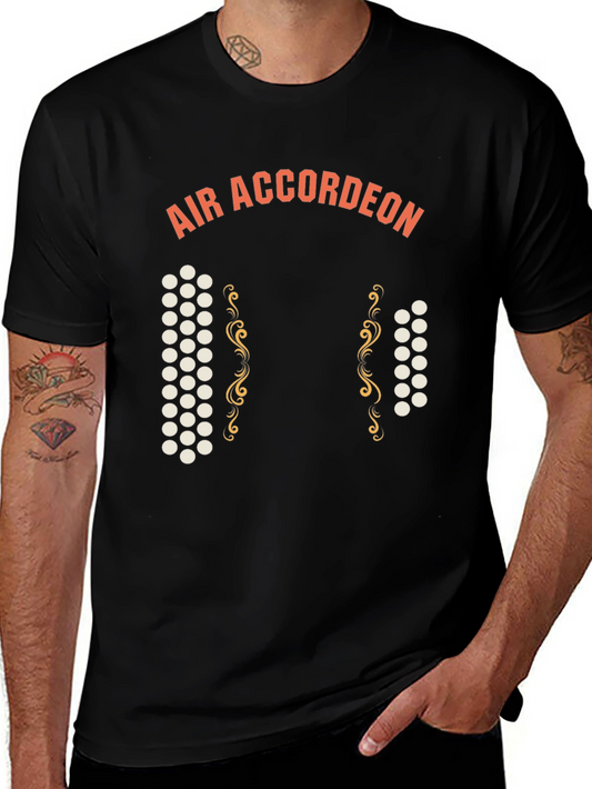 Air Accordion T-Shirt - Musical Instrument Tee
