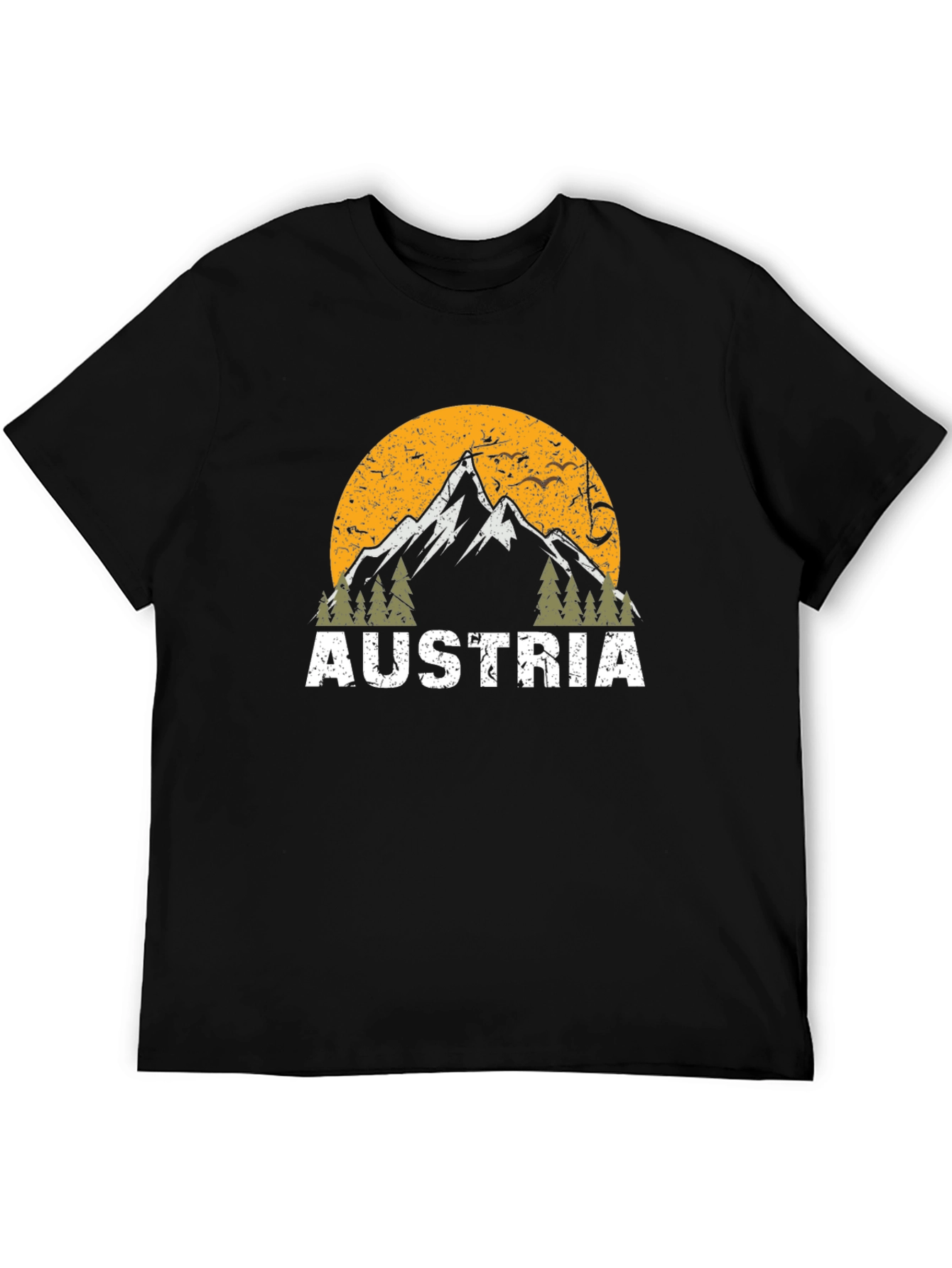 Austria Mountain Graphic T-Shirt
