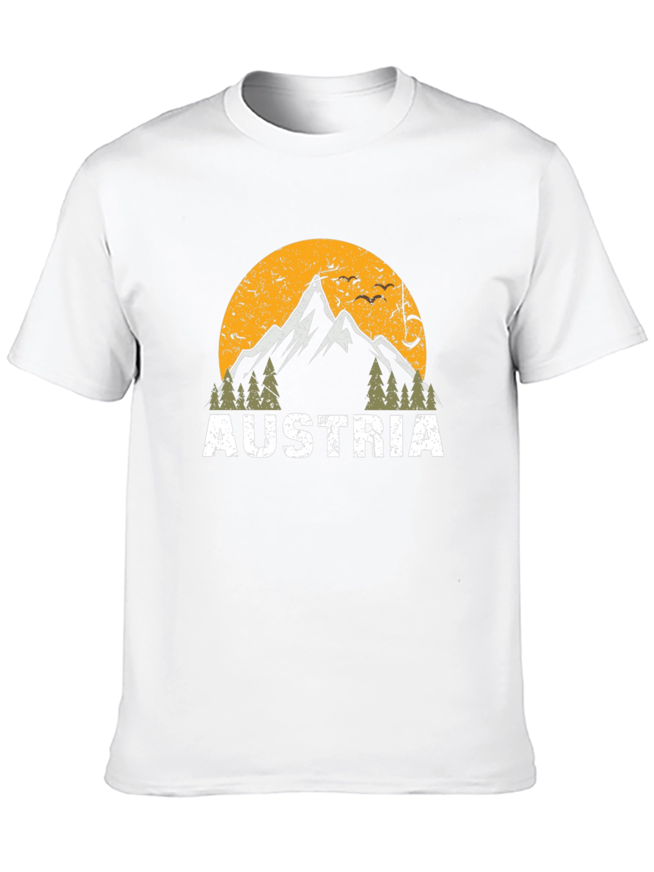 Austria Mountain Graphic T-Shirt
