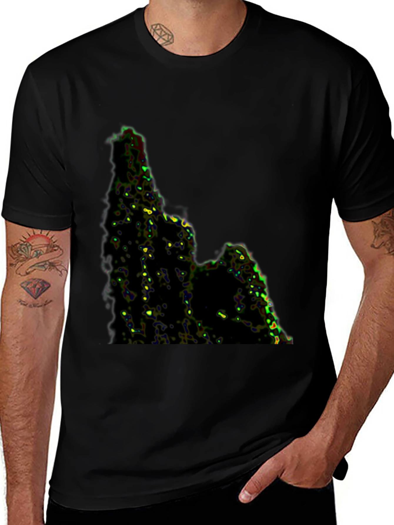 Abstract Mountain Tee