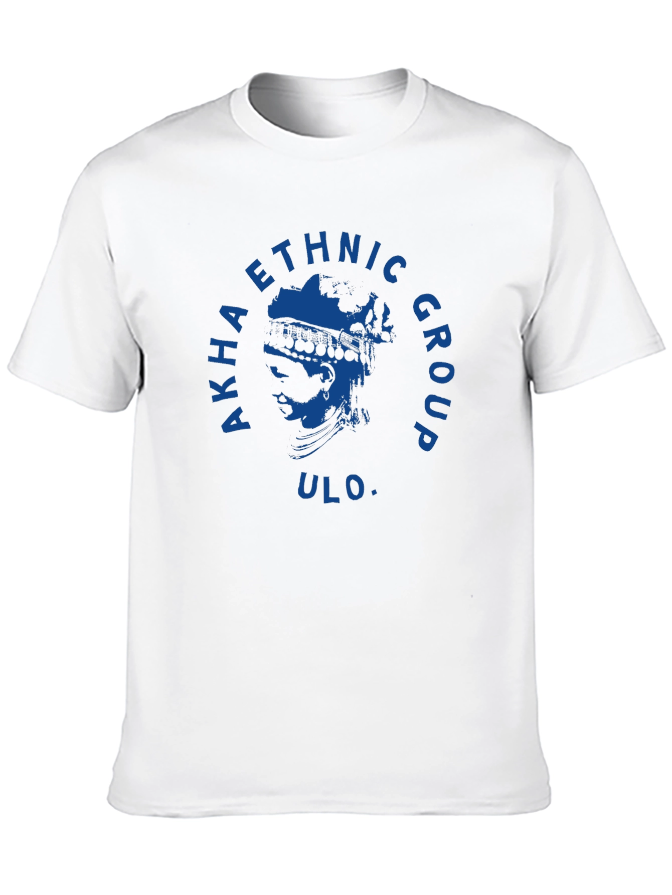 Akha Ethnic Group T-Shirt - ULO. Black Graphic Tee