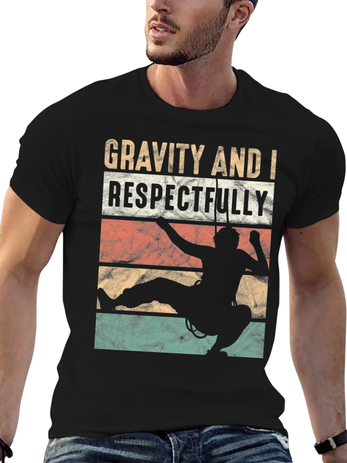Gravity Respectfully Climbing T-Shirt