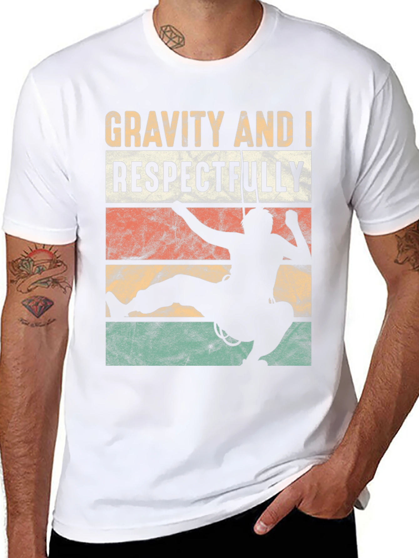 Gravity Respectfully Climbing T-Shirt