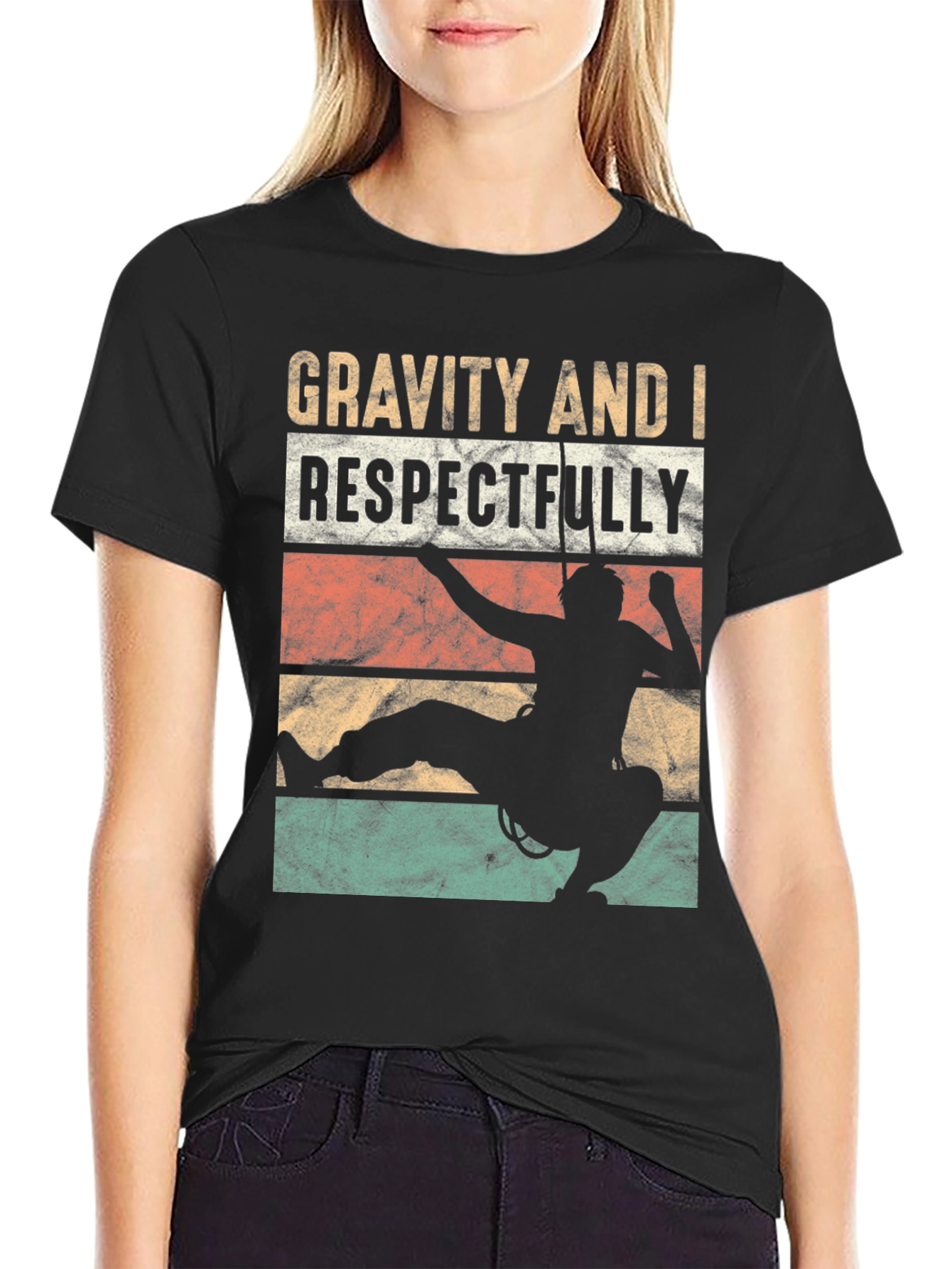 Gravity Respectfully Climbing T-Shirt