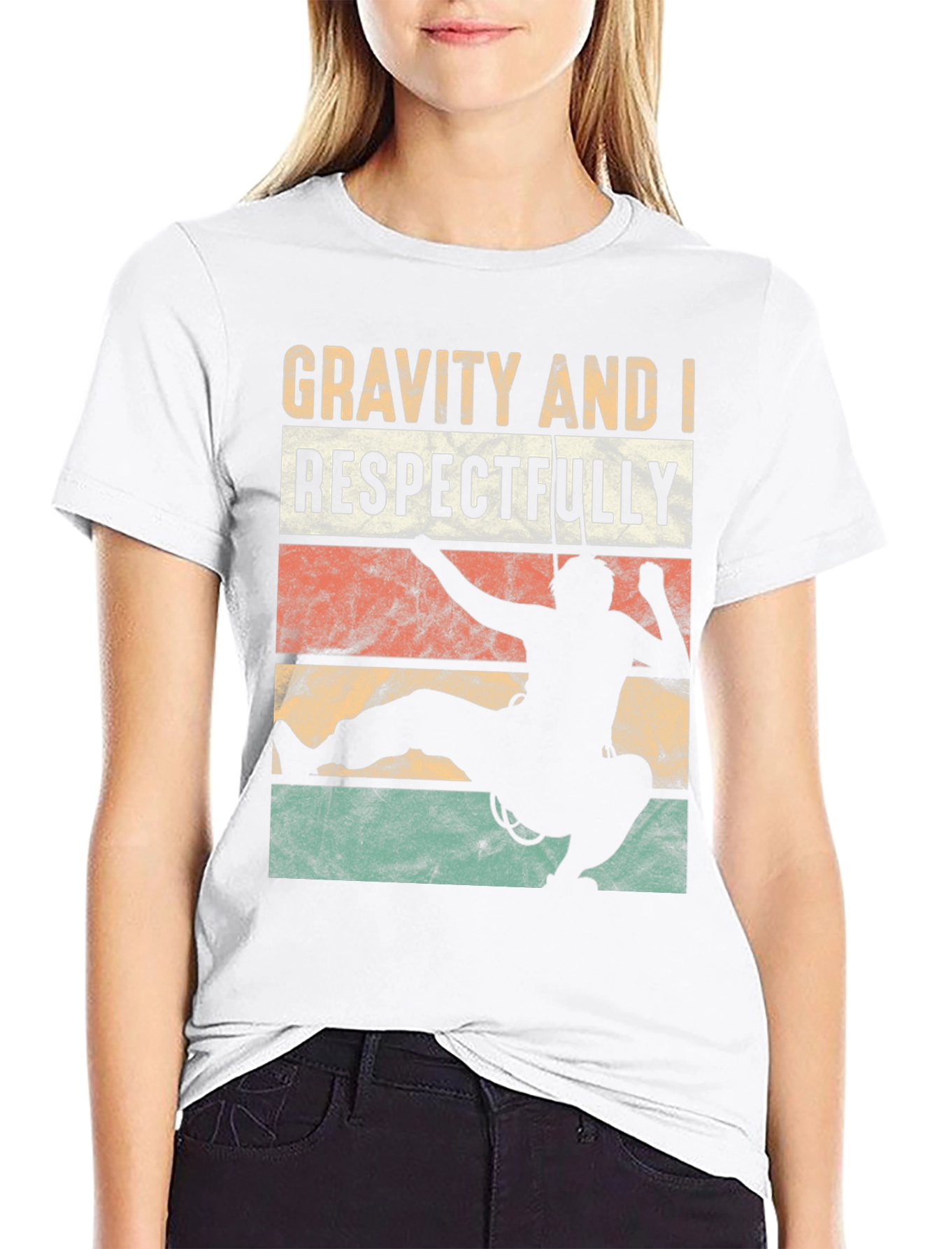 Gravity Respectfully Climbing T-Shirt