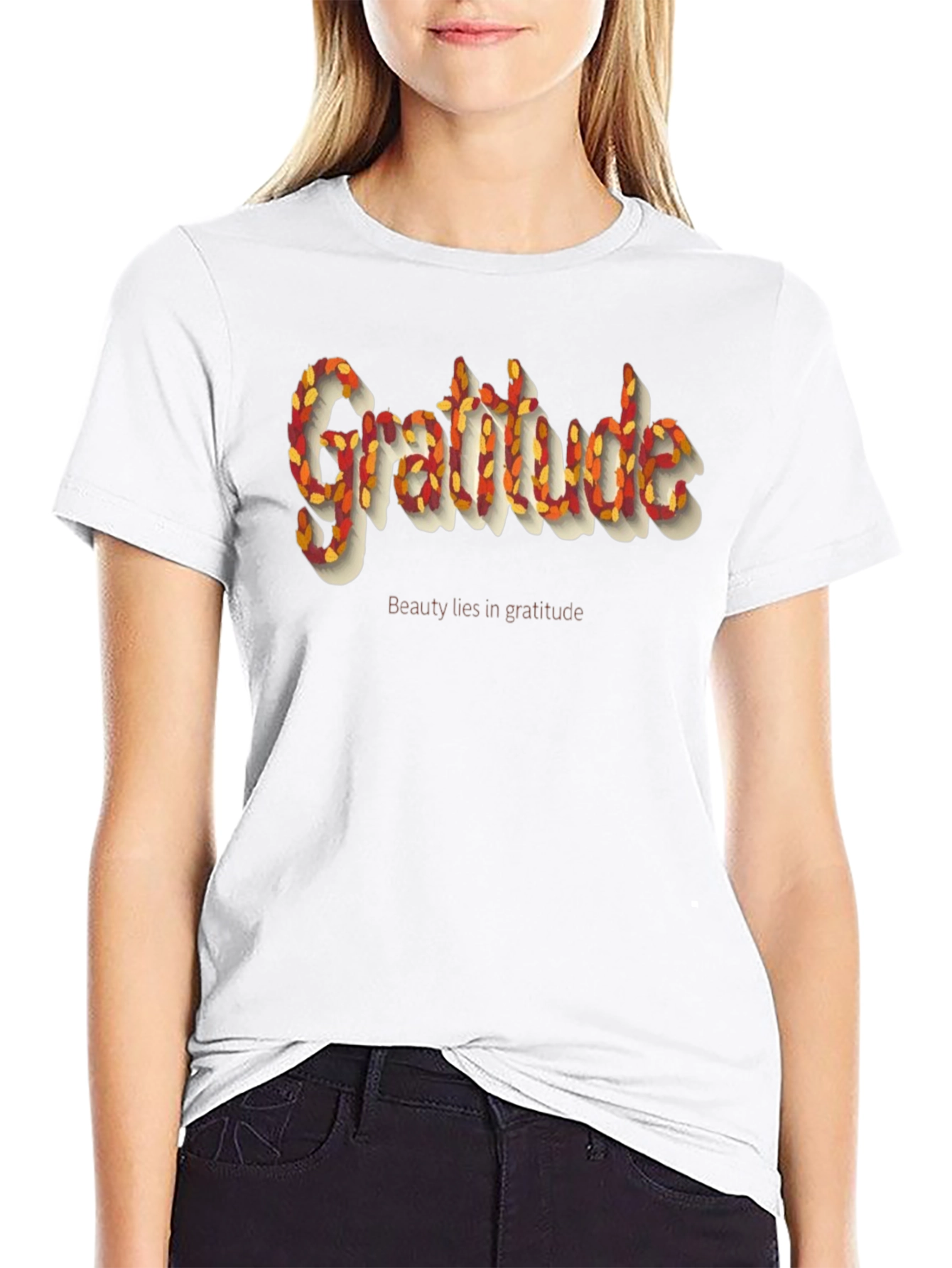 Gratitude T-Shirt - Beauty Lies Within
