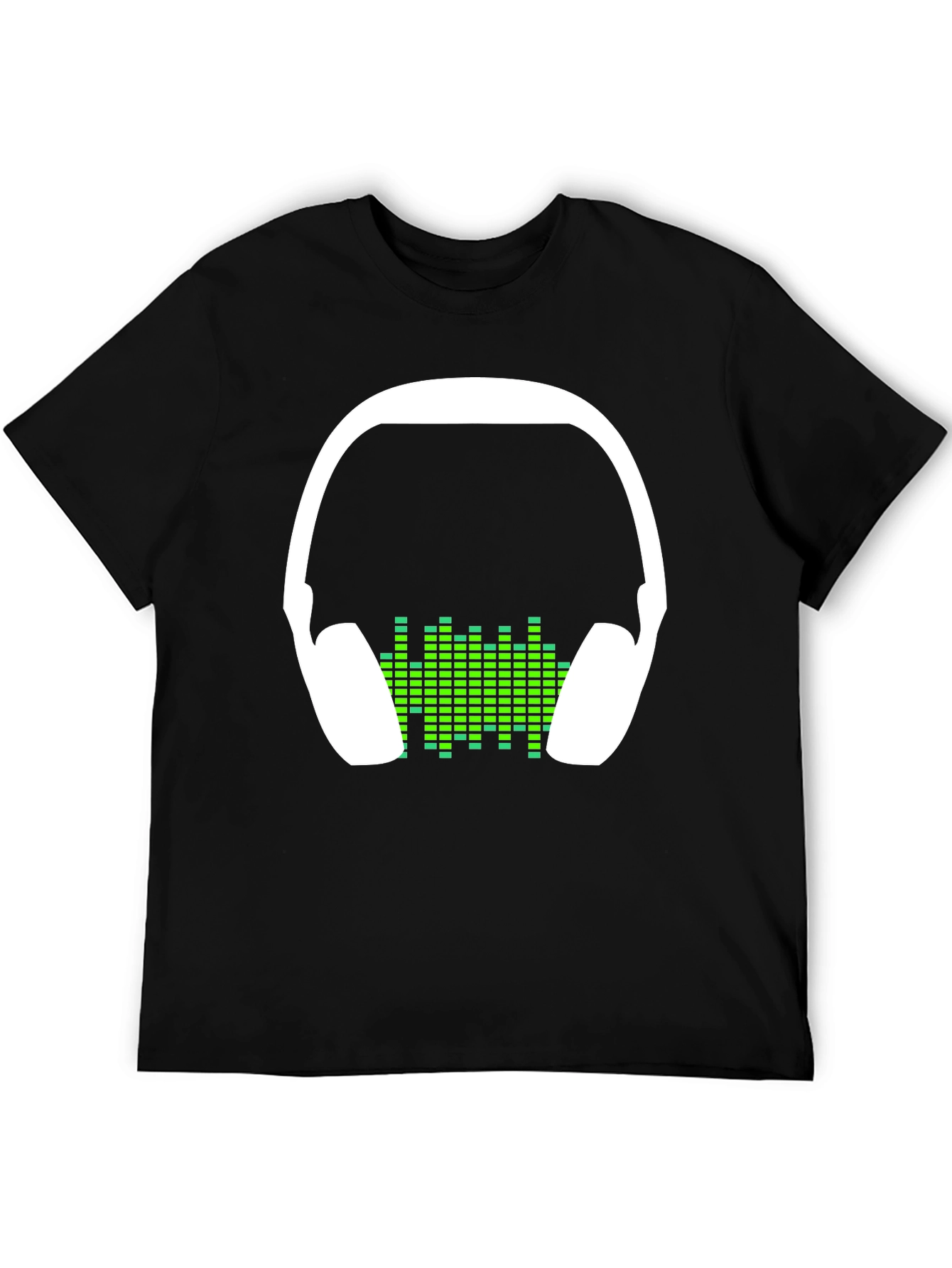Headphones Graphic T-Shirt - Music Lover Tee