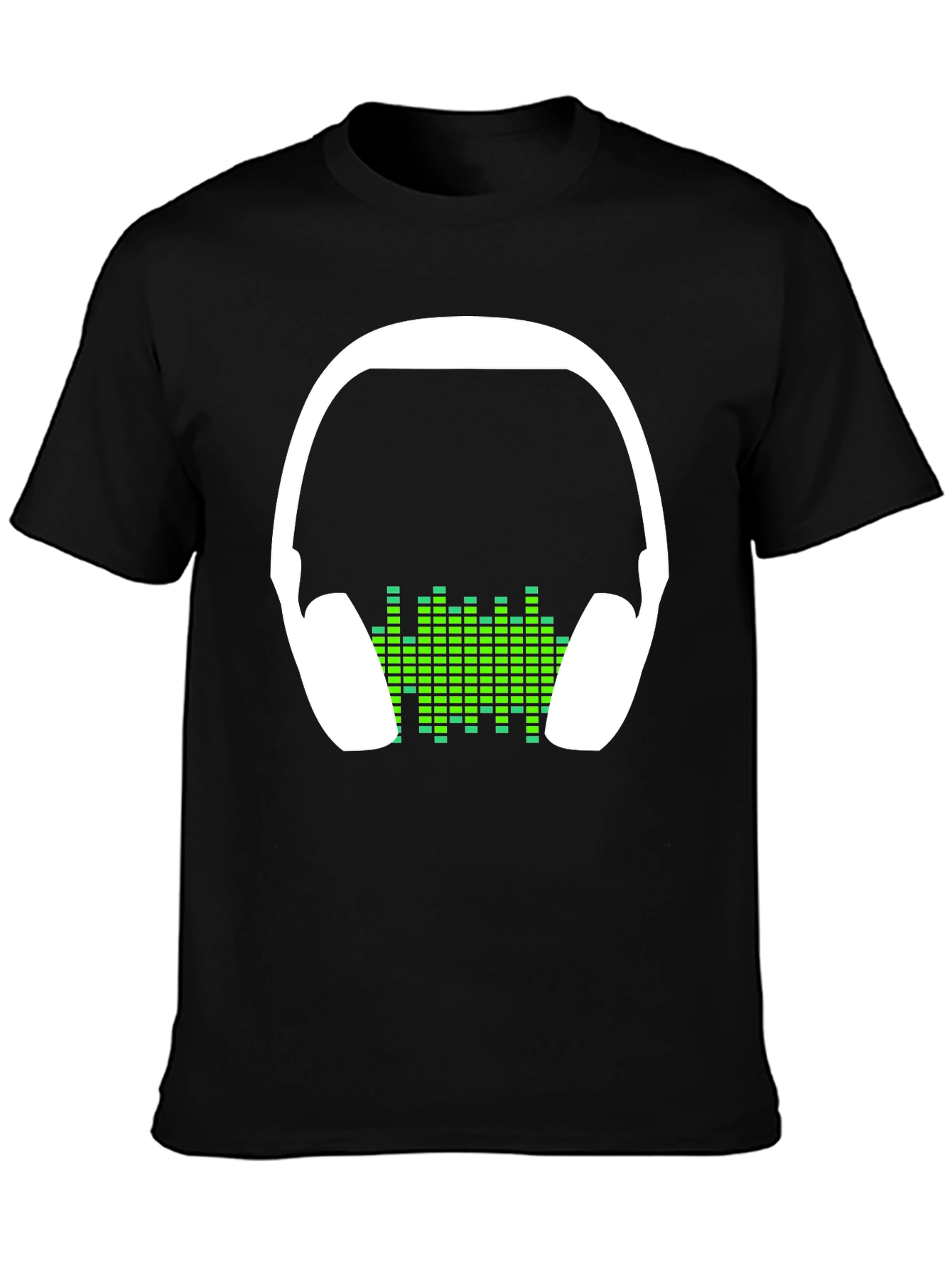 Headphones Graphic T-Shirt - Music Lover Tee