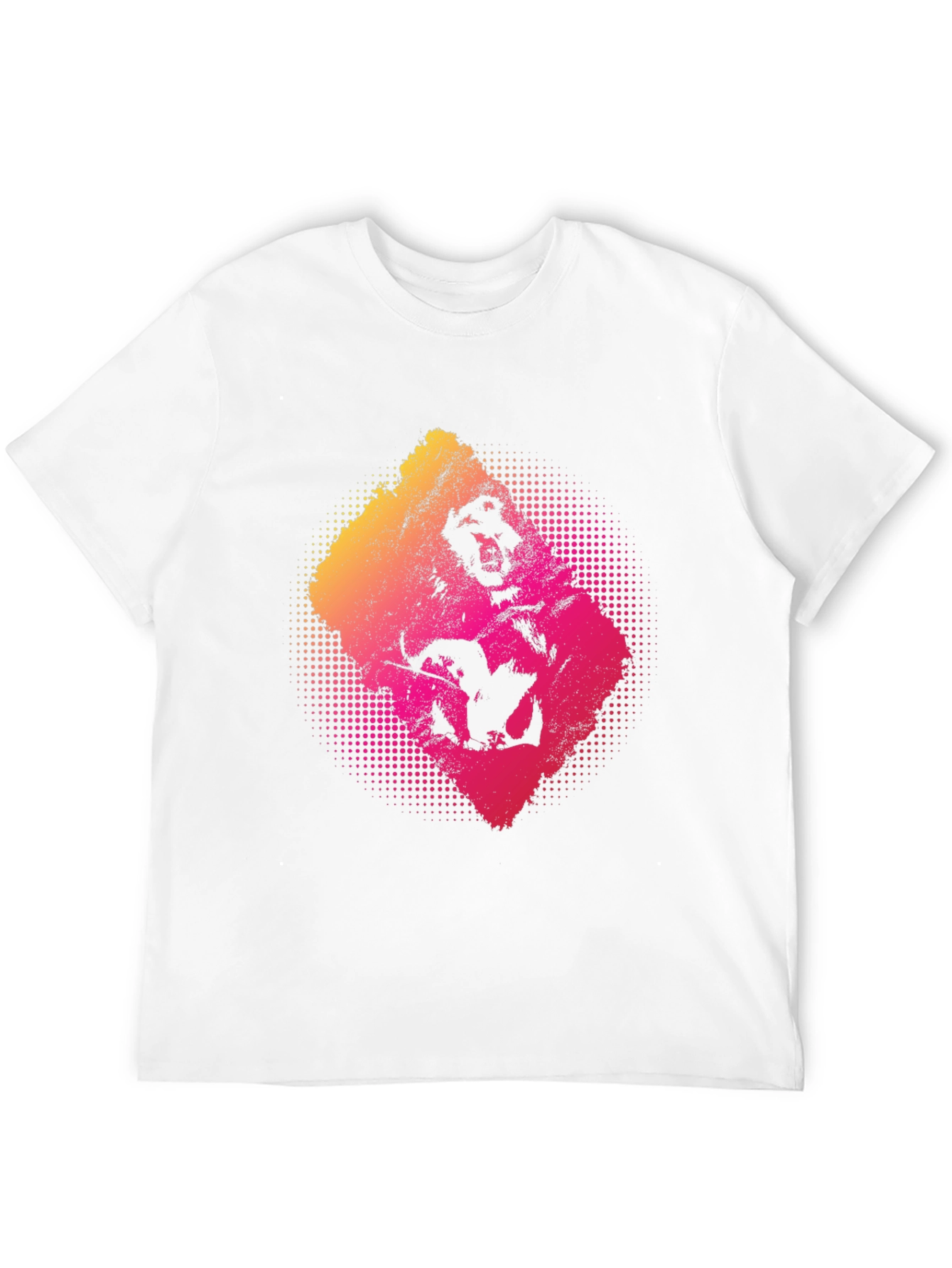 Graphic Print T-Shirt - Mens Black Tee