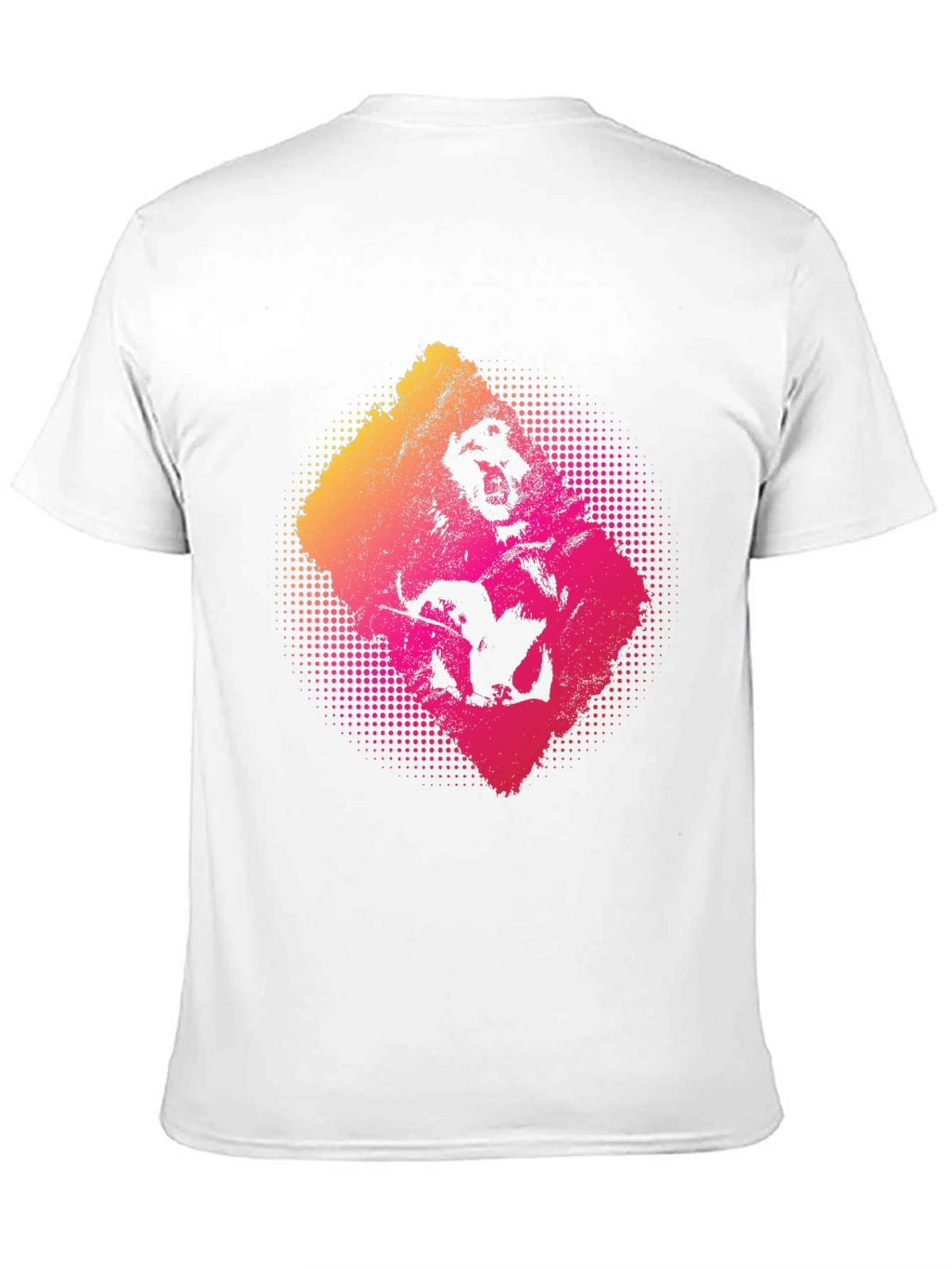 Graphic Print T-Shirt - Mens Black Tee