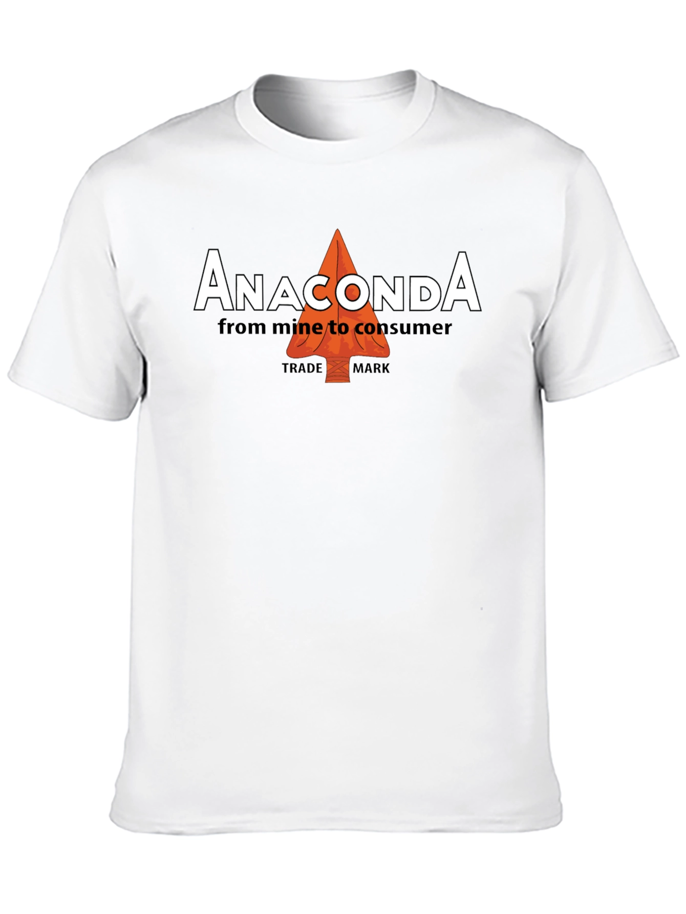 Anaconda Black Cotton Tee - From Mine to Consumer