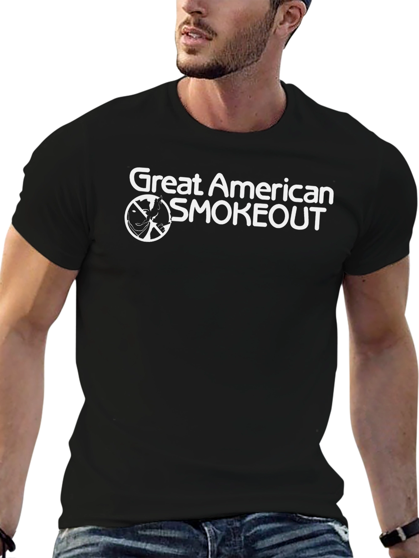 Great American Smokeout Black T-Shirt