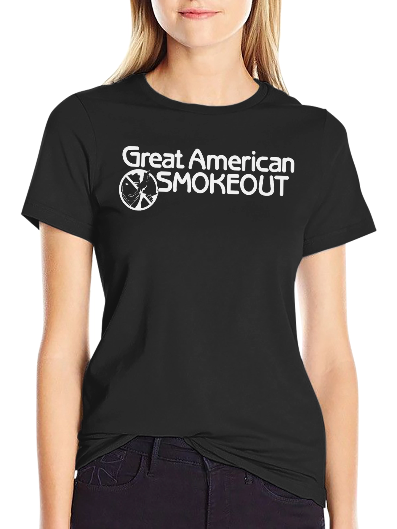 Great American Smokeout Black T-Shirt