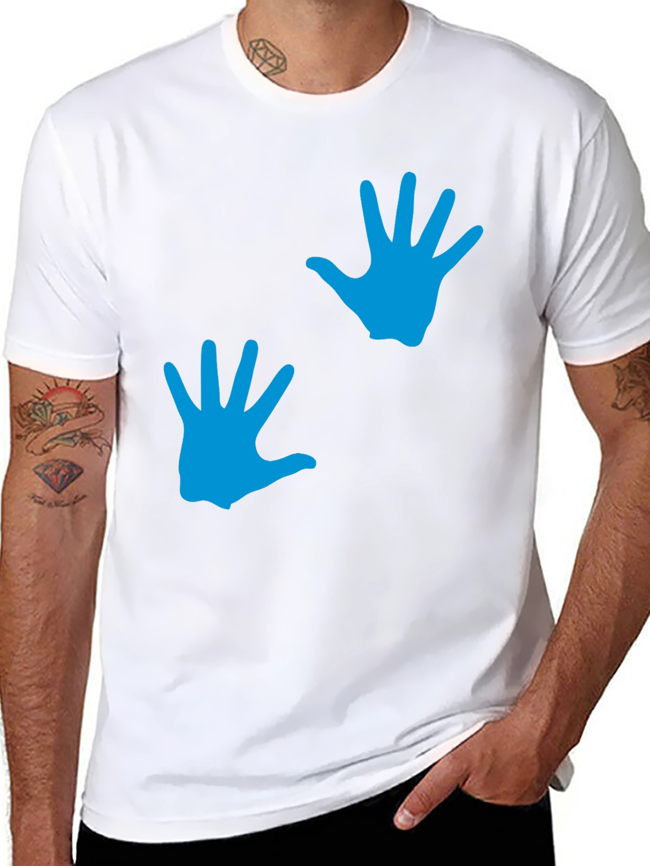 Handprint T-Shirt - Casual Wear