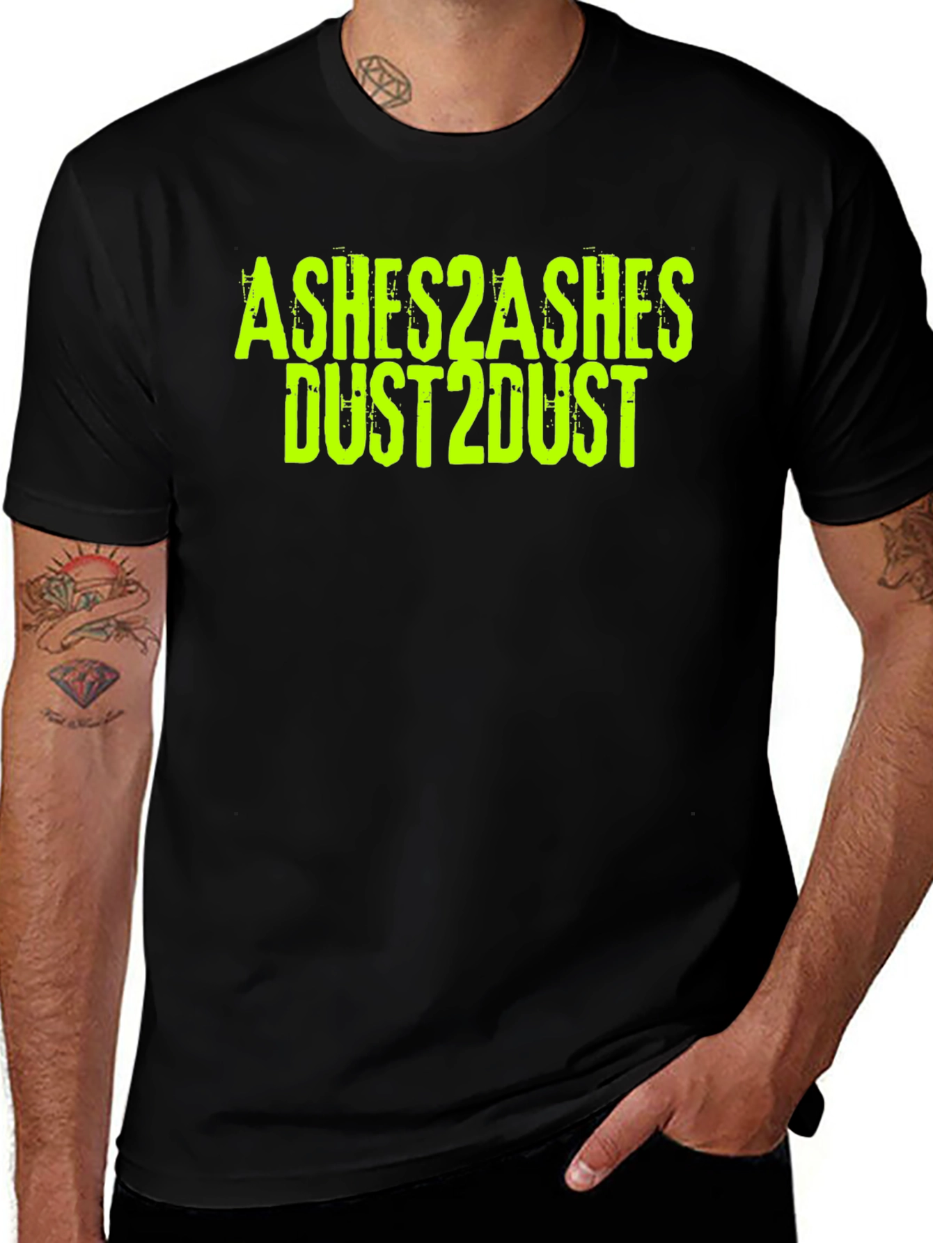 Ashes 2 Ashes Dust 2 Dust Black T-Shirt