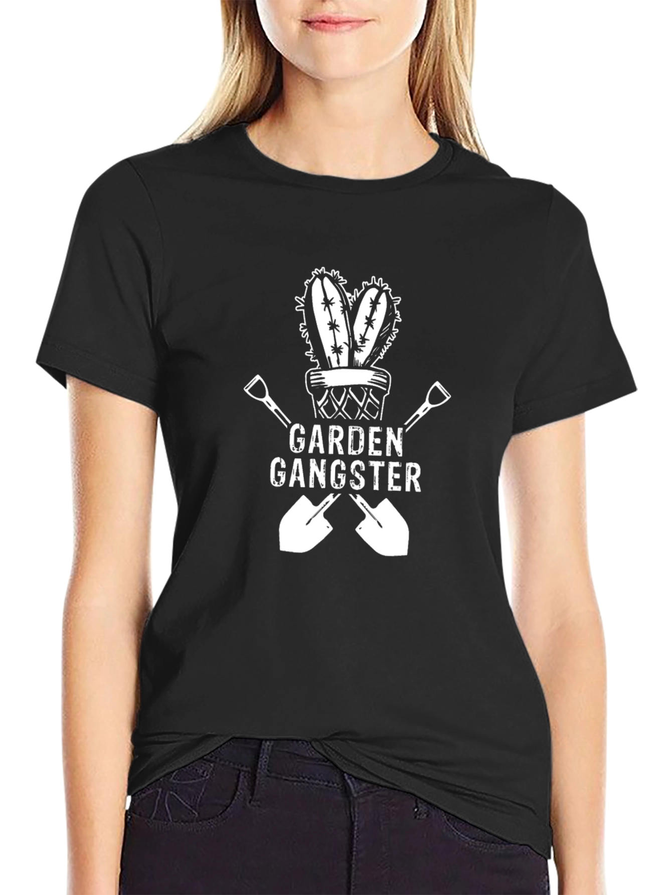 Garden Gangster Graphic Tee - Funny Gardening T-Shirt
