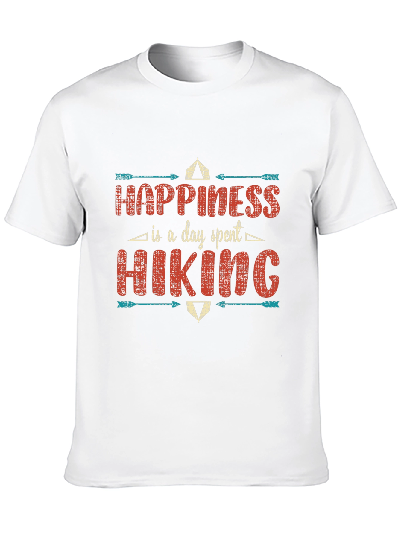 Happiness is Hiking Graphic T-Shirt