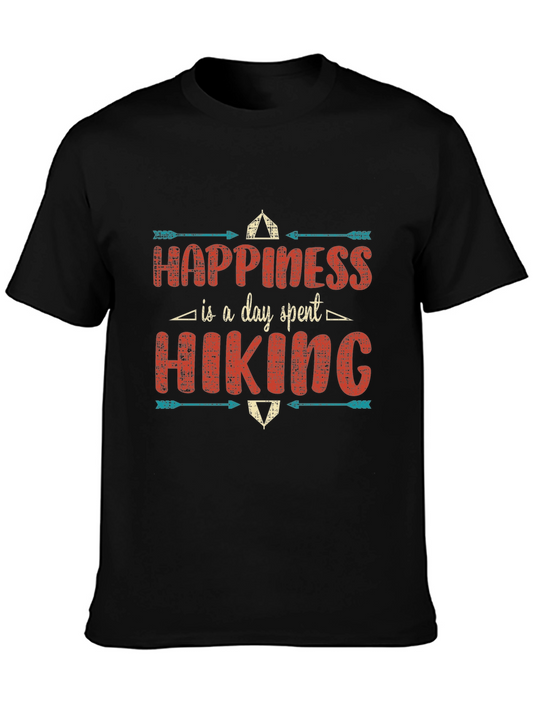 Happiness is Hiking Graphic T-Shirt