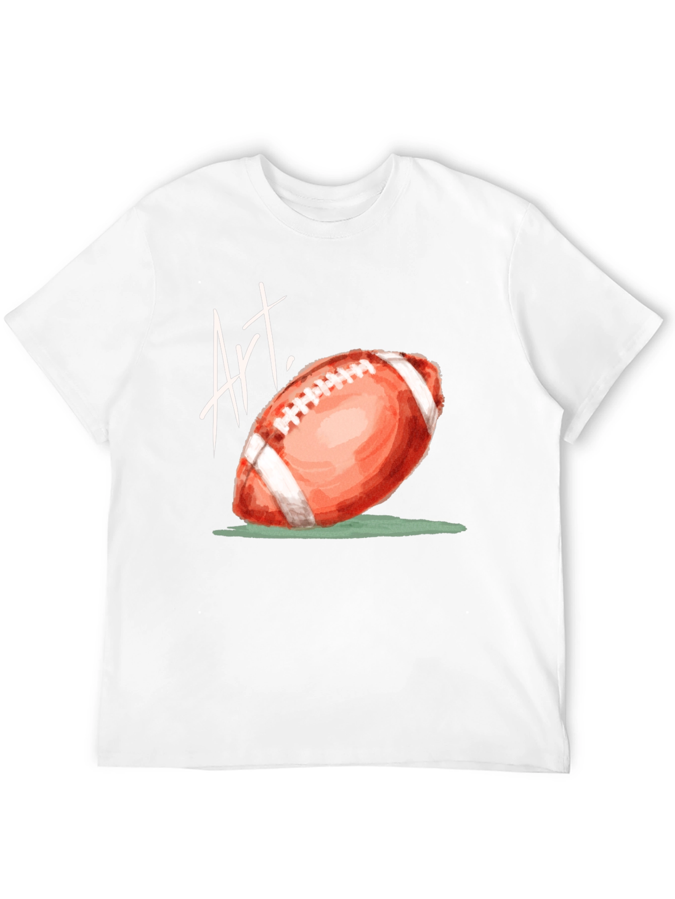 Art Football Graphic T-Shirt