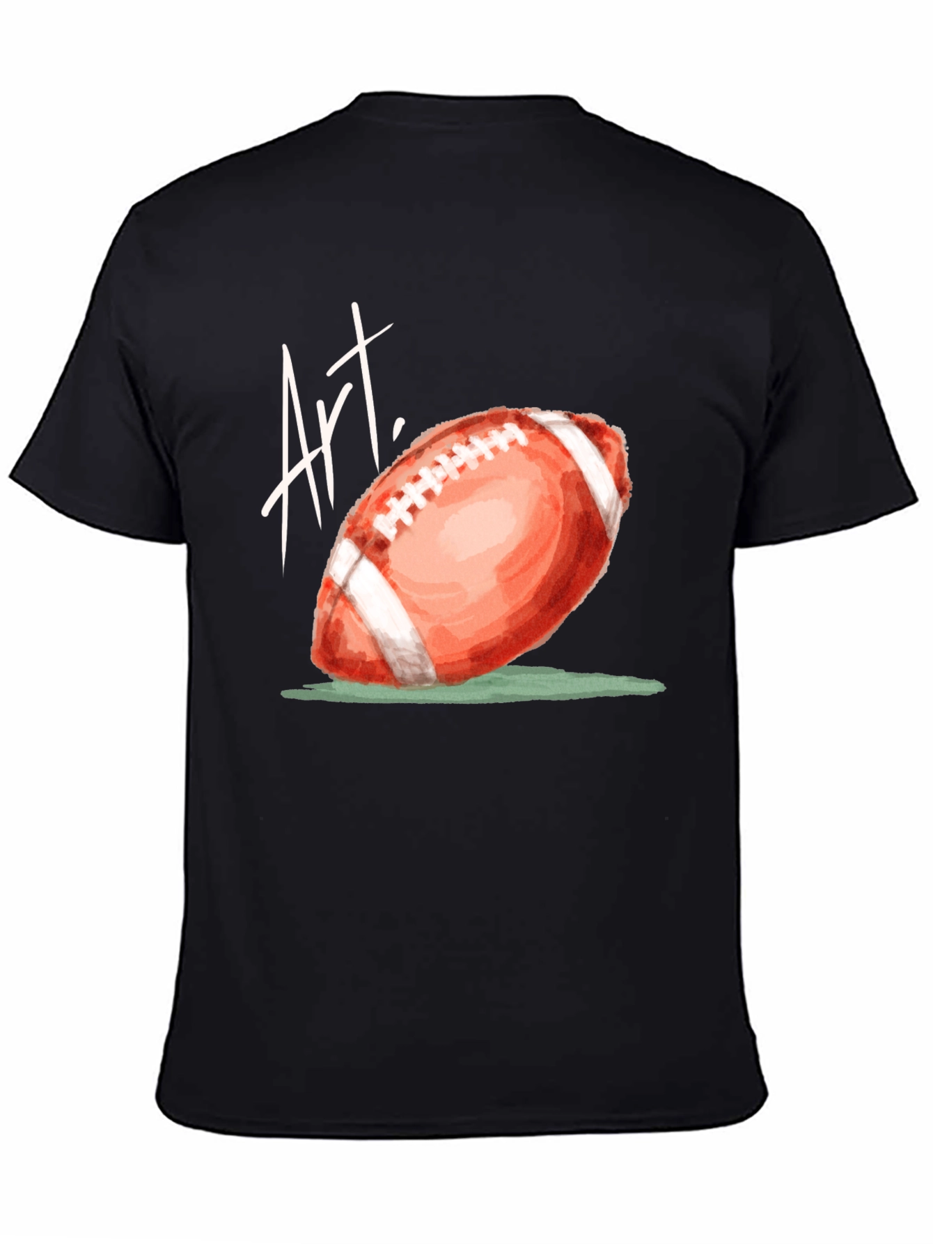 Art Football Graphic T-Shirt