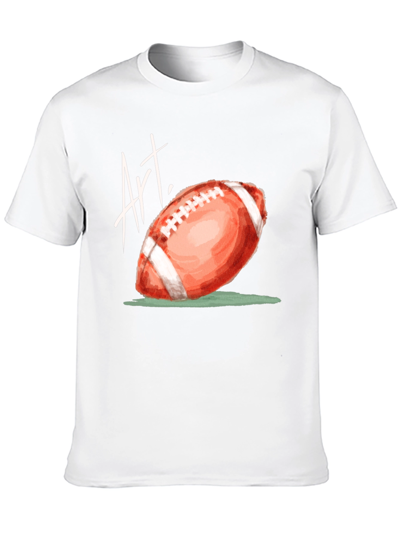 Art Football Graphic T-Shirt