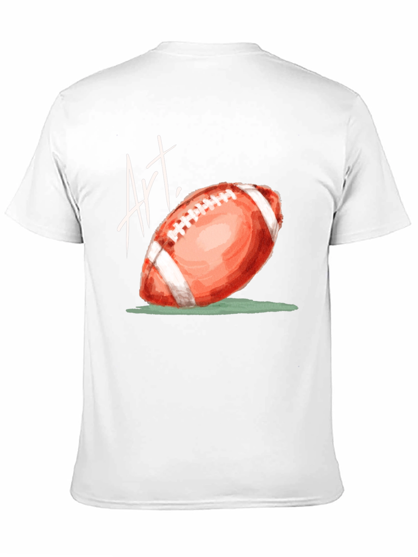 Art Football Graphic T-Shirt