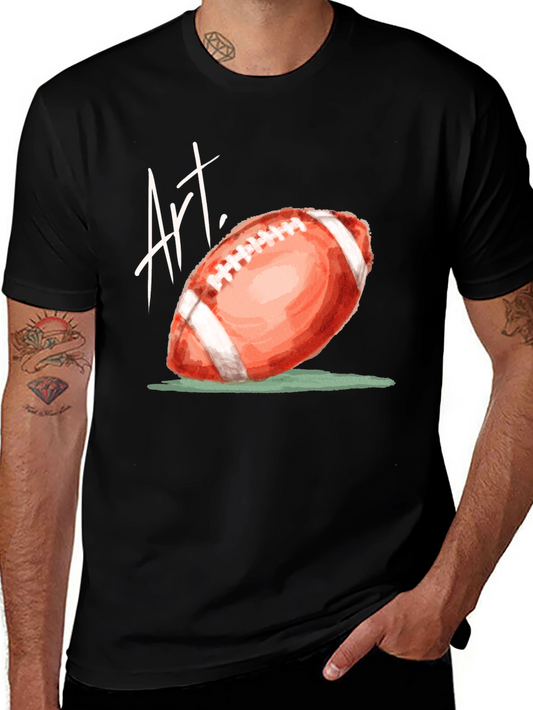 Art Football Graphic T-Shirt