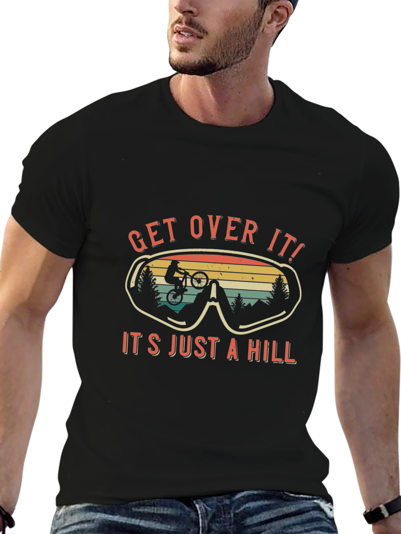 Get Over It Mountain Biking T-Shirt