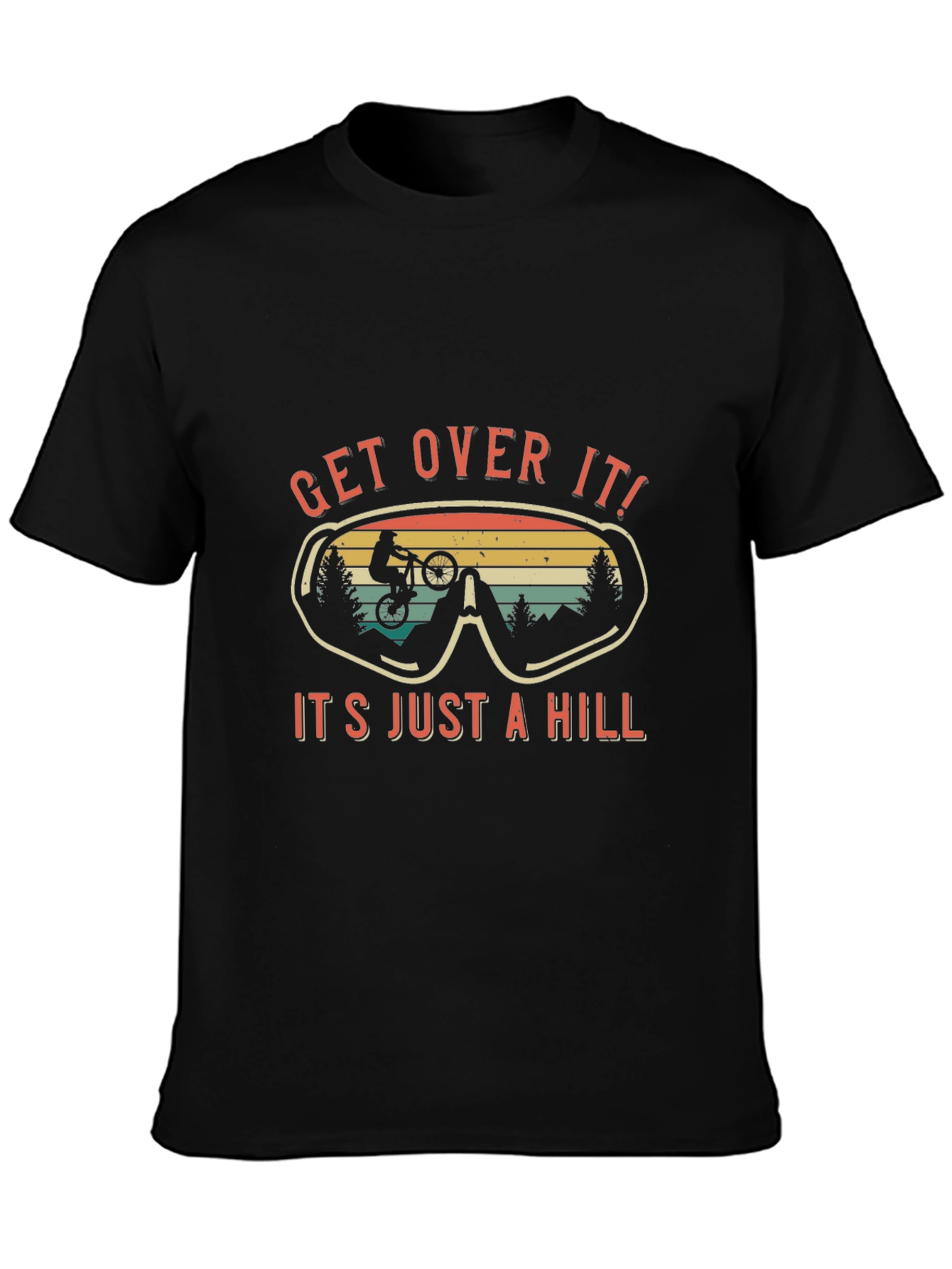 Get Over It Mountain Biking T-Shirt